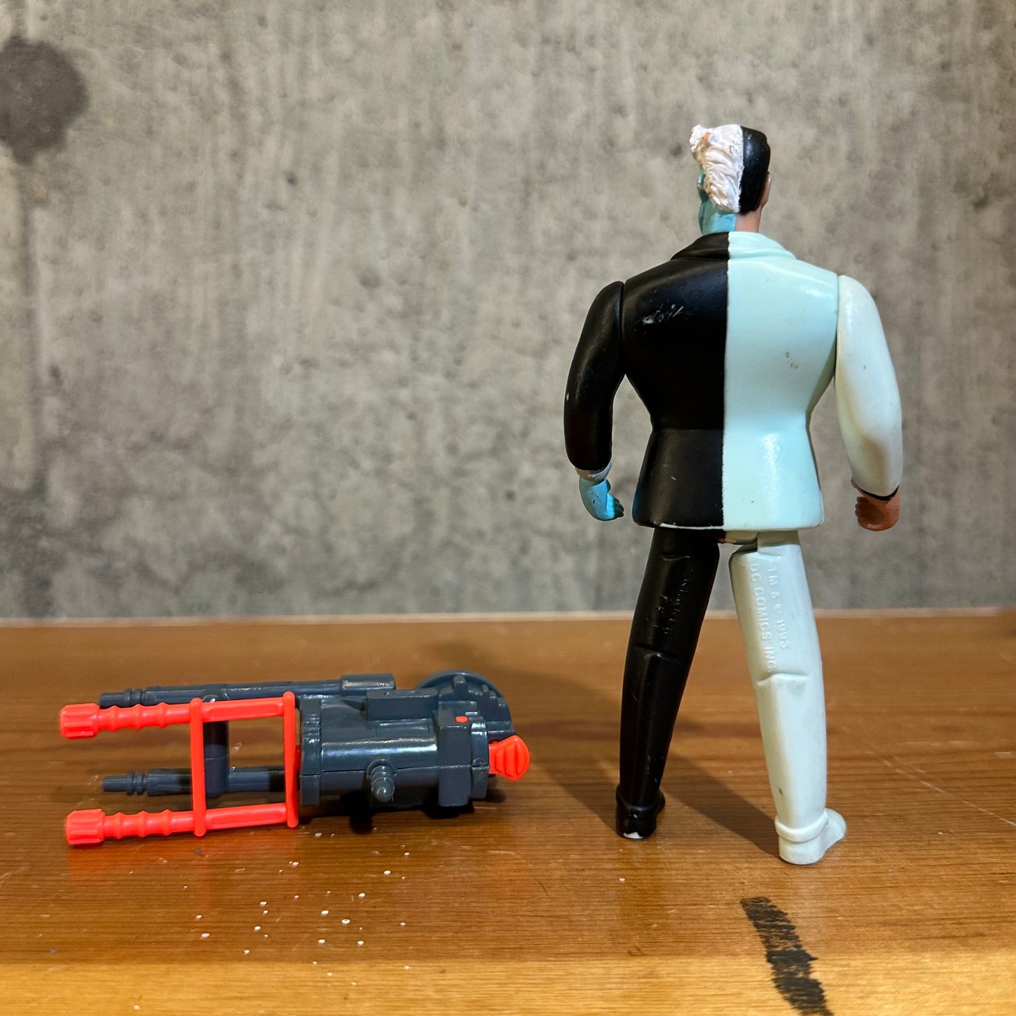 Two-Face Batman the Animated Series Near Complete Action Figure Toy DC Comics