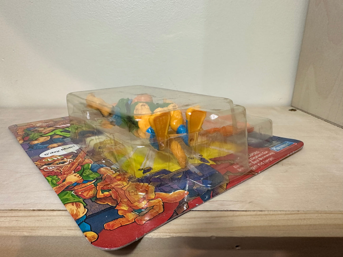 1991 TMNT Walkabout MOC Vintage Ninja Turtles Action Figure Toy