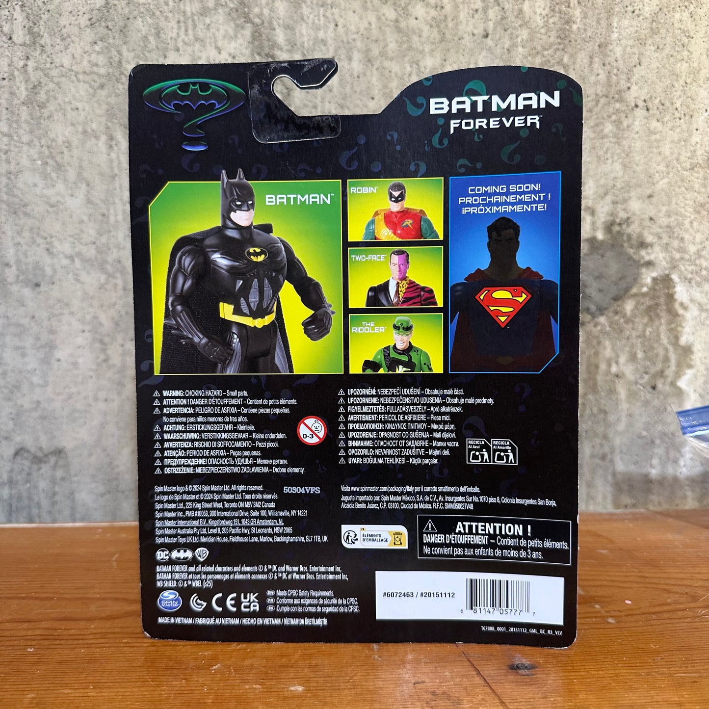 Spinmaster BATMAN FOREVER Batman Figure DC Retro Collection Target Exclusive DC Comics