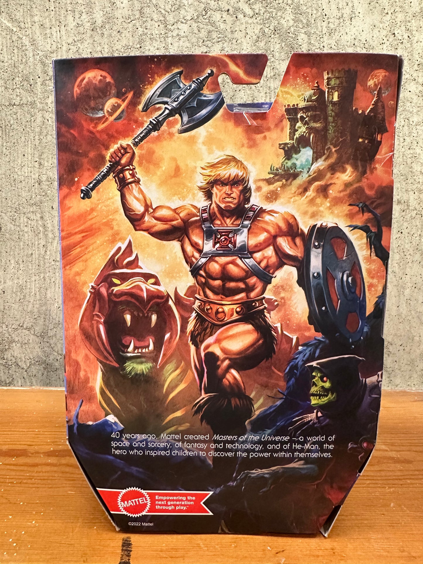 He-Man 40th Anniversary Revelation Action Figure Toy MOTU 2022