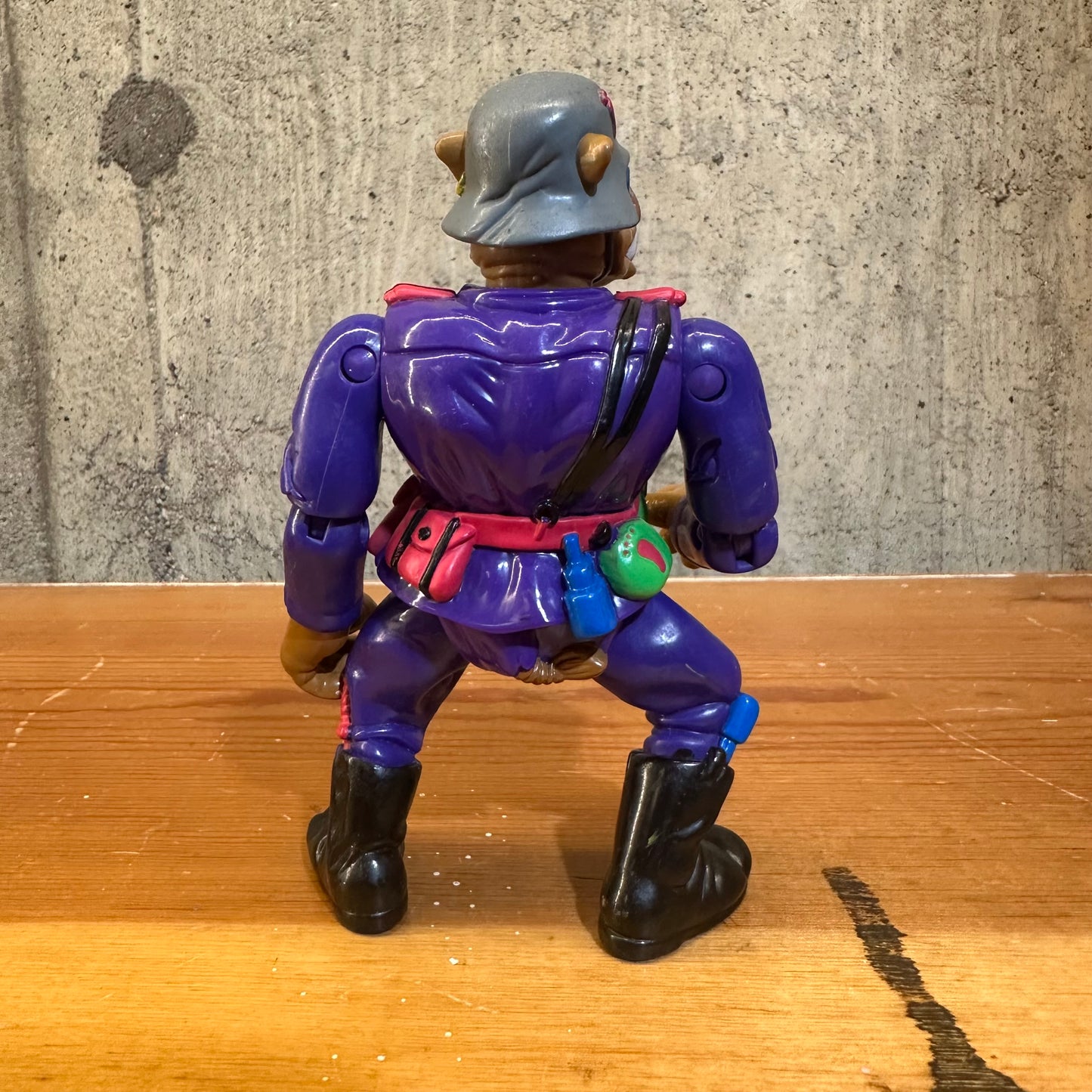 Private Porknose Bebop TMNT Teenage Mutant Ninja Turtles Mutant Military 1992 Incomplete