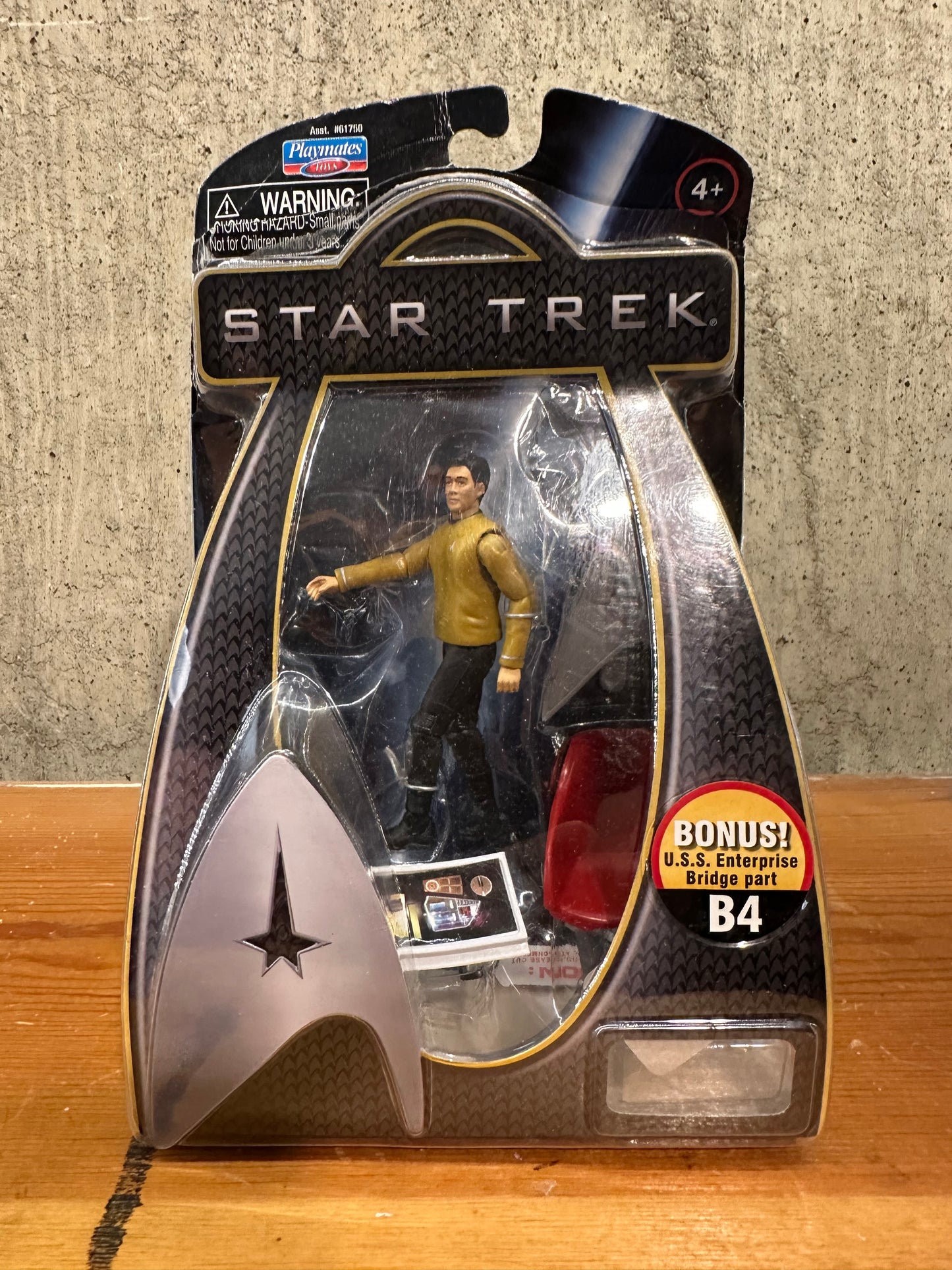 Sulu Star Trek Movie galaxy Collection 4” Action Figure Toy