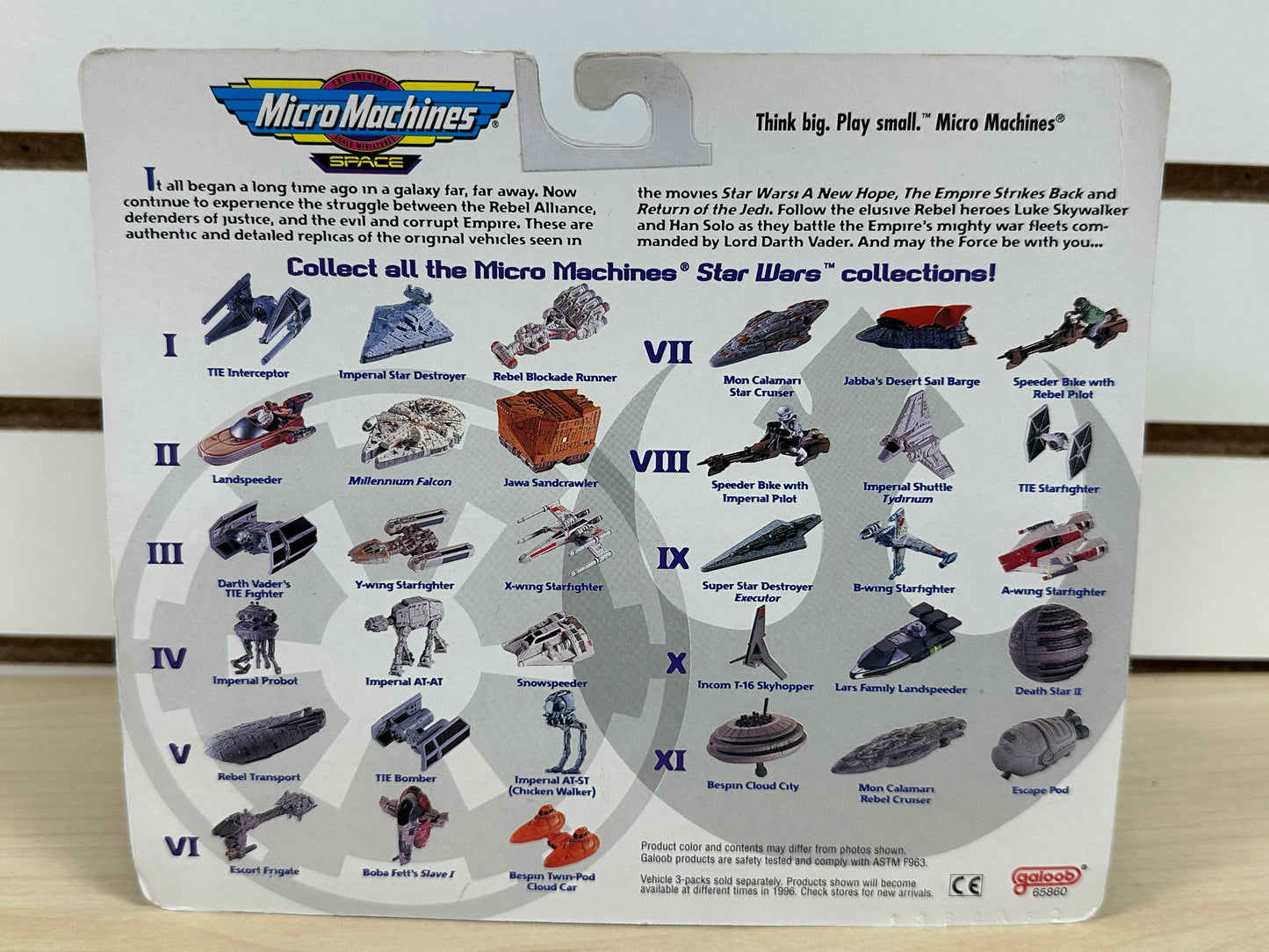 Star Wars Micro Machines episode I Collection III Sealed