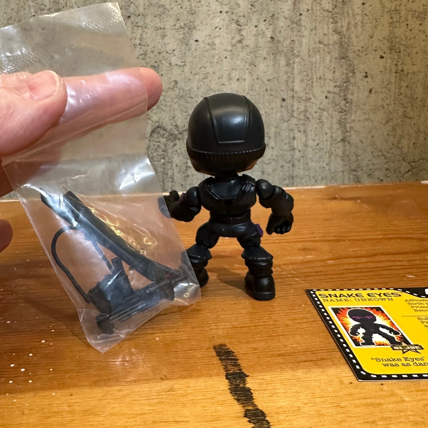 Snake Eyes GI Joe Complete Loyal Subjects Action Vinyl Figure