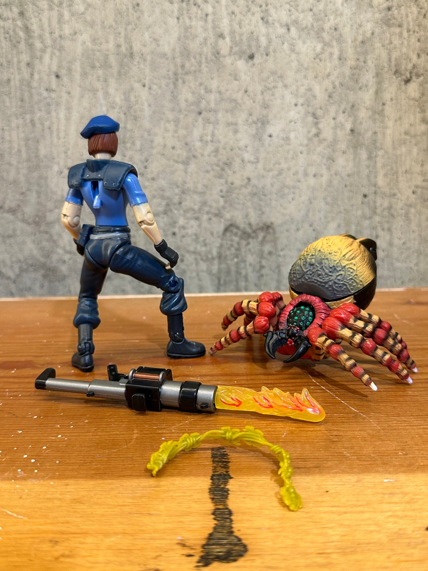 Jill Valentine Toy Biz Resident Evil Marvel Capcom Complete Action Figure Toy Webspinner