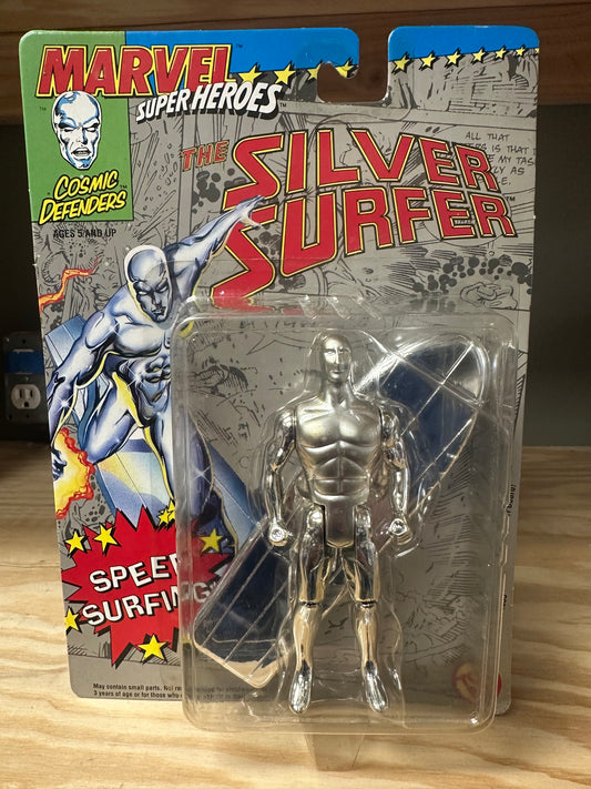 Silver Surfer Marvel Toy Biz 1992 Sealed 4” Action Figure Toy