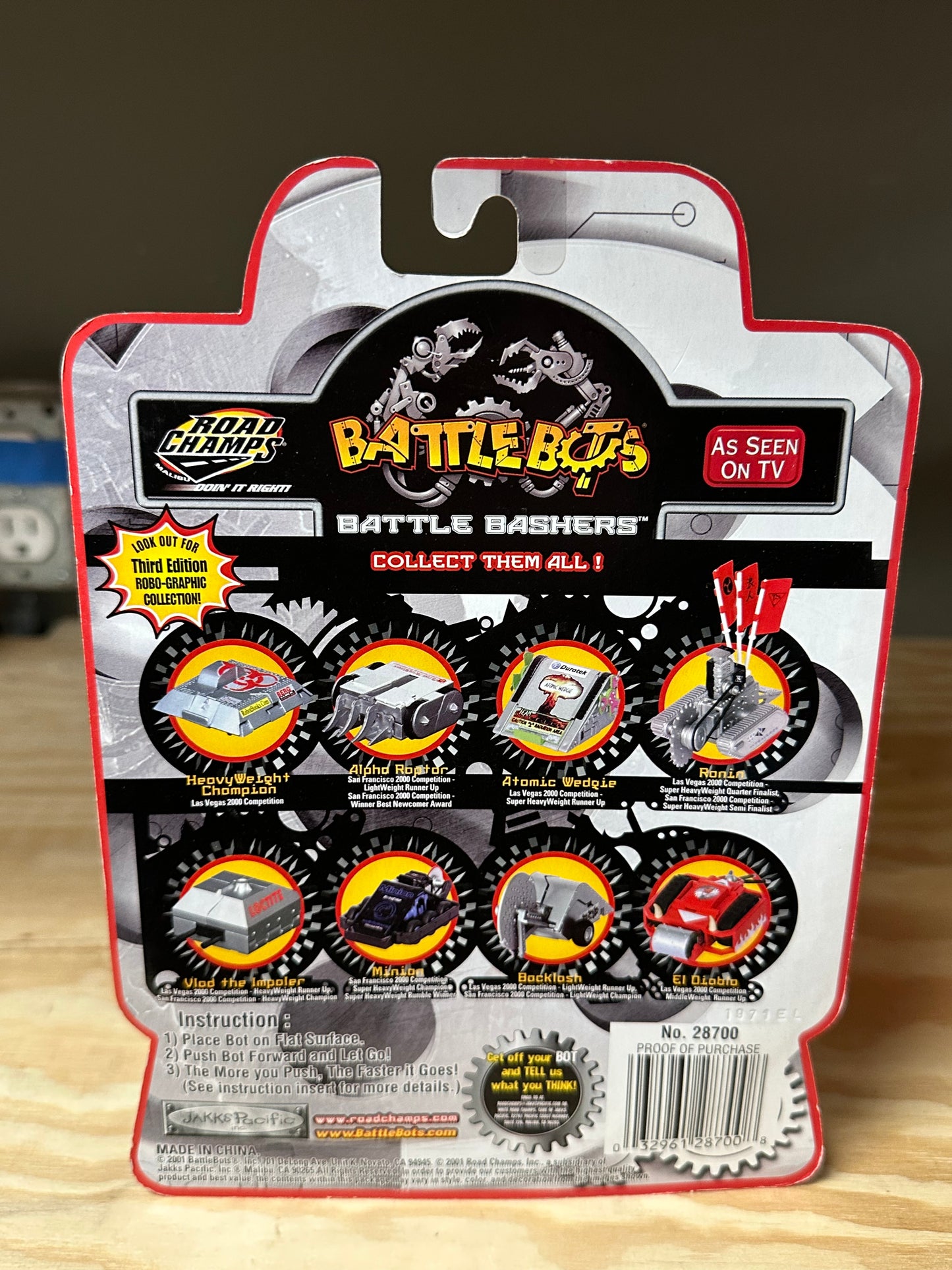 Battle Bots Battle Bashers Alpha Raptor