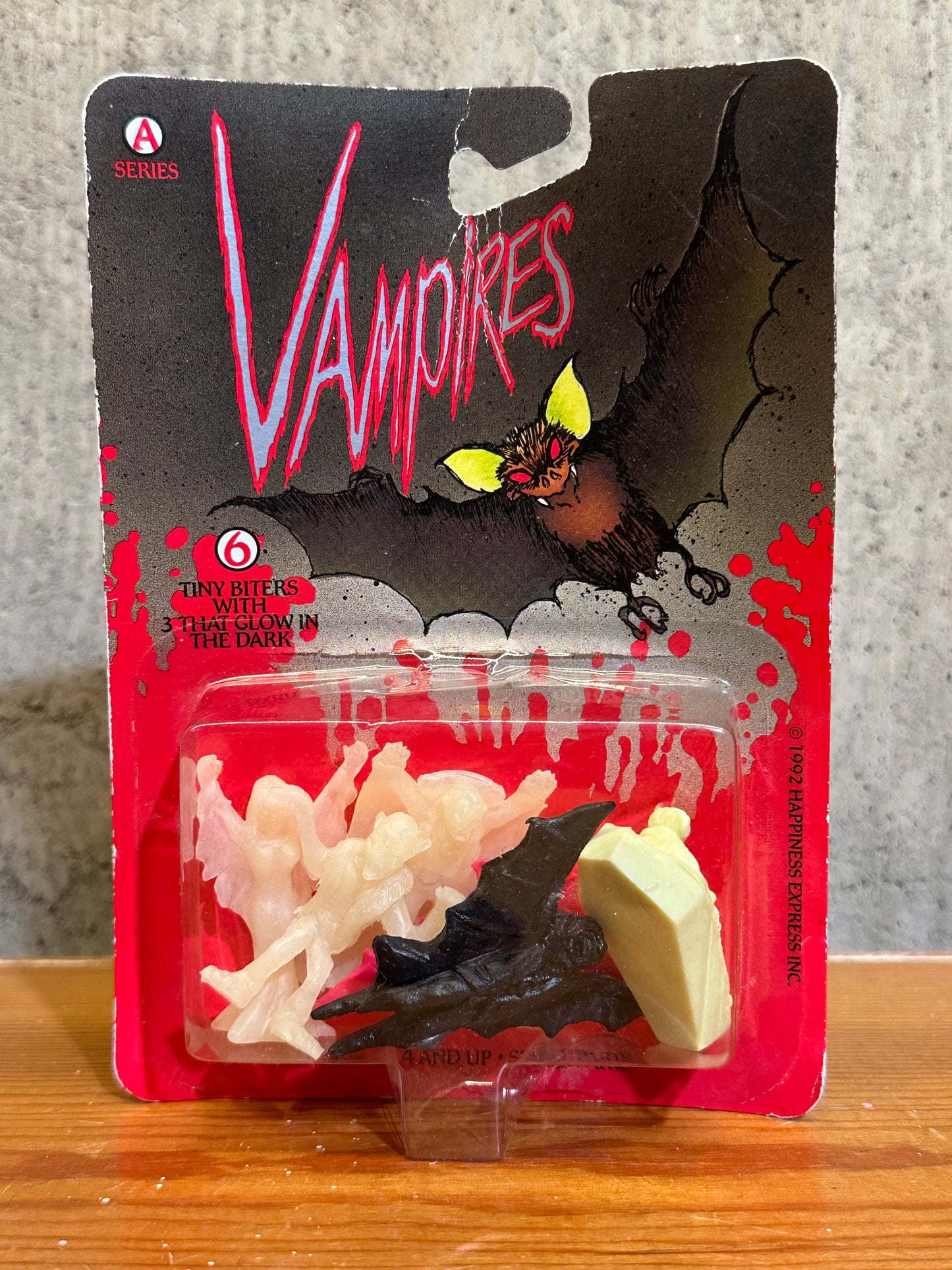 Vampires 1992 Moc Monster Horror Dracula Keshi Rubber Glow Toys 90s Vintage Fig