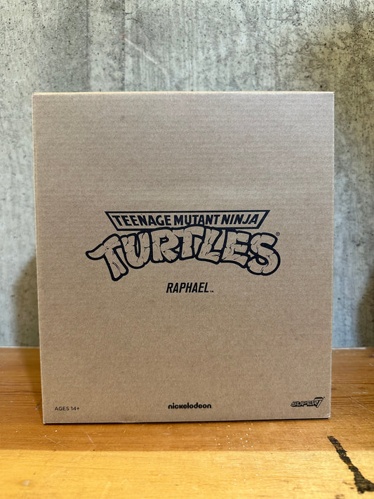 Raphael TMNT Super 7 Ultimates Complete in Box Ninja Turtle