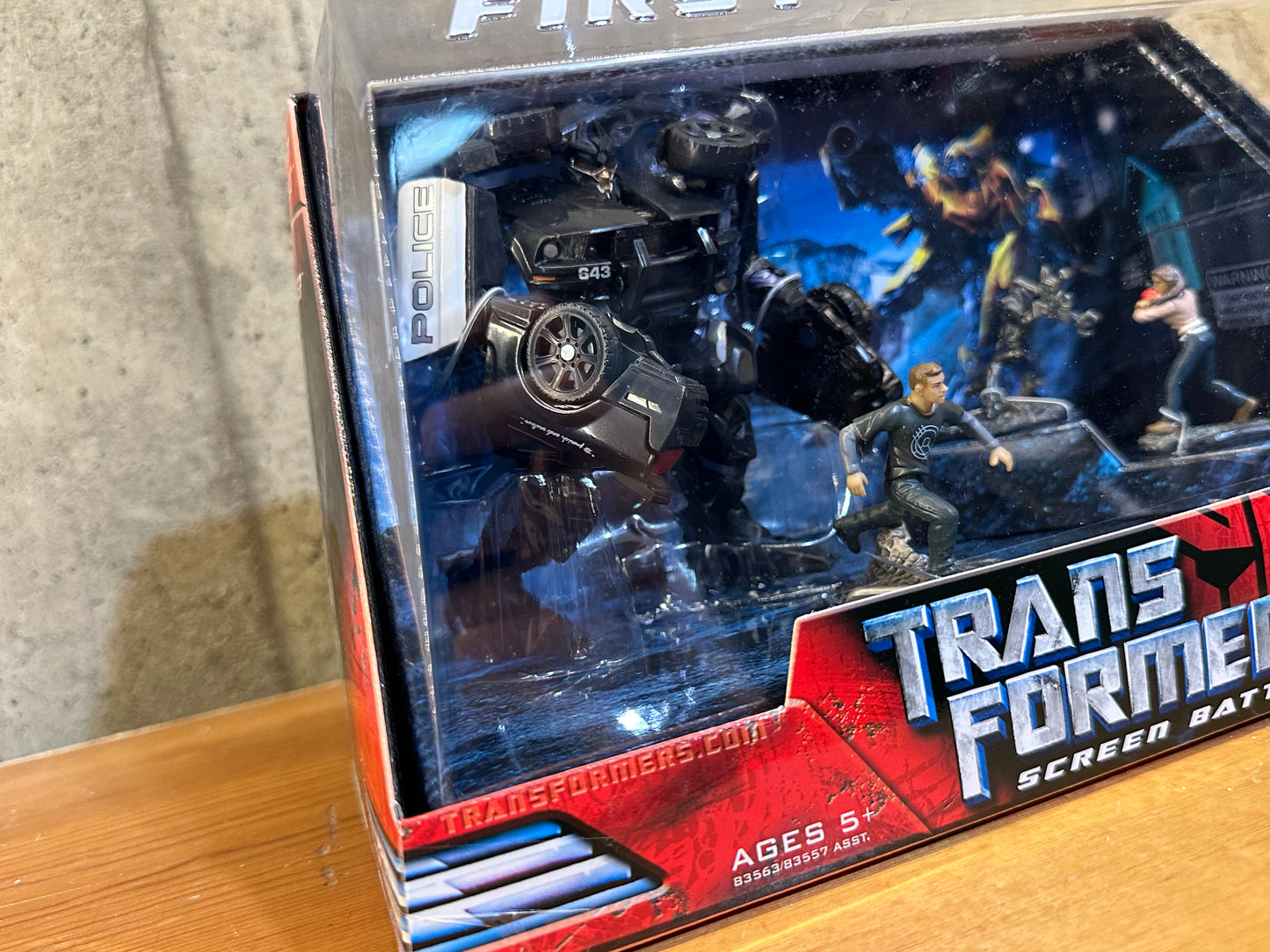Barricade Transformers Movie 2007 Screen Battles FIRST ENCOUNTER Figure Set