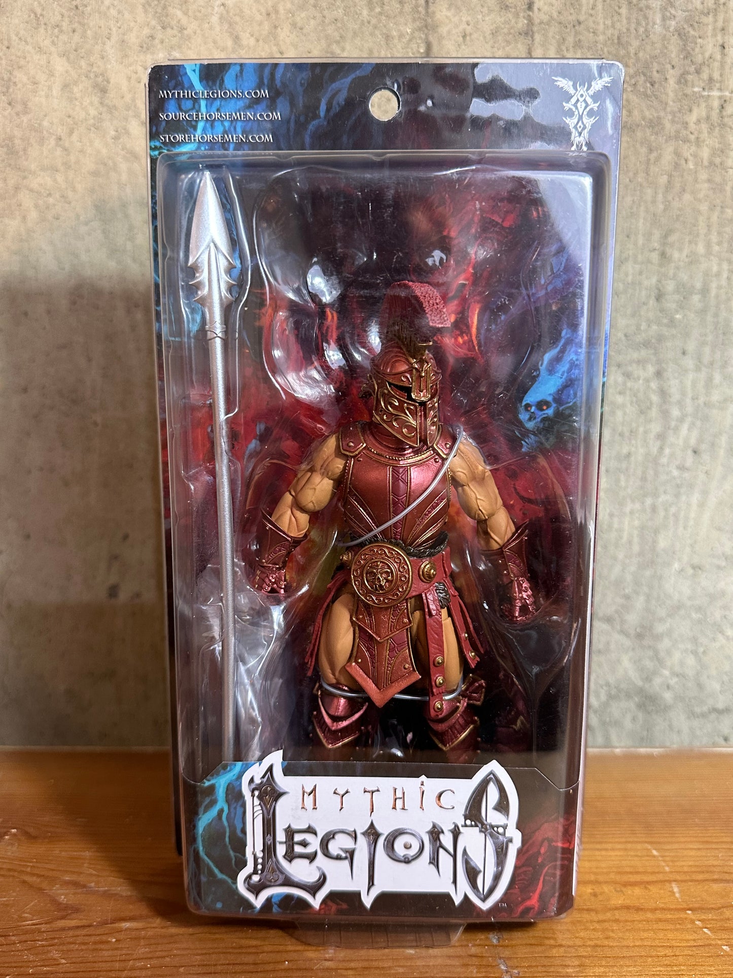 Mythic Legions Vitus Four Horsemen Action Figure Collectible Toy