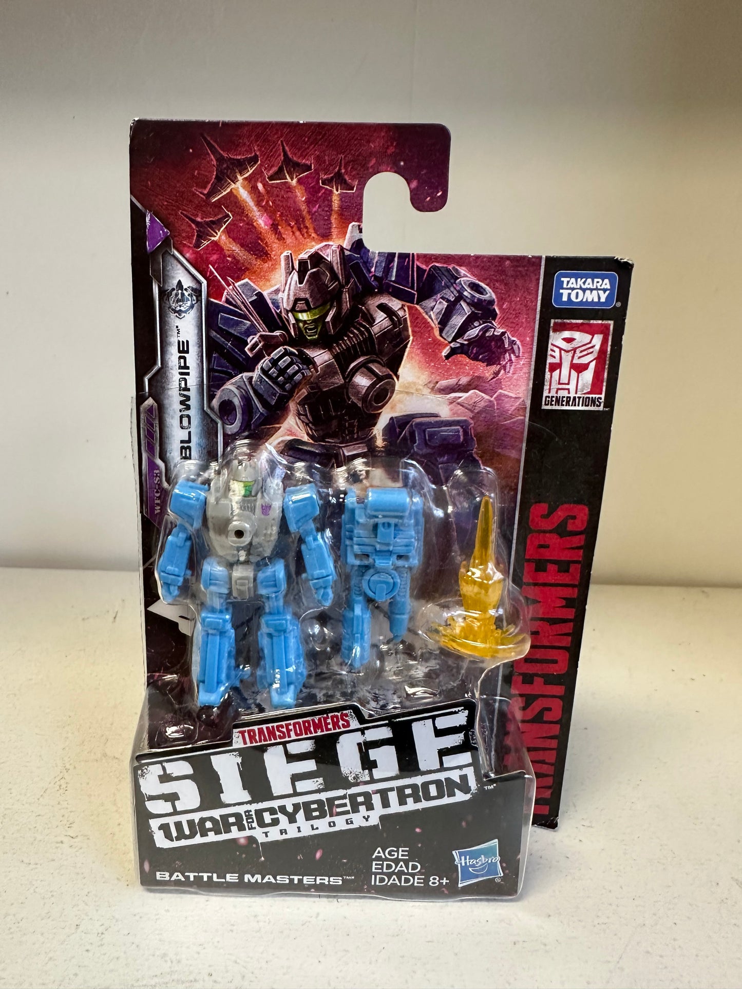 Blowpipe Transformers Siege WFC MOC Action Figure Toy Battle Masters