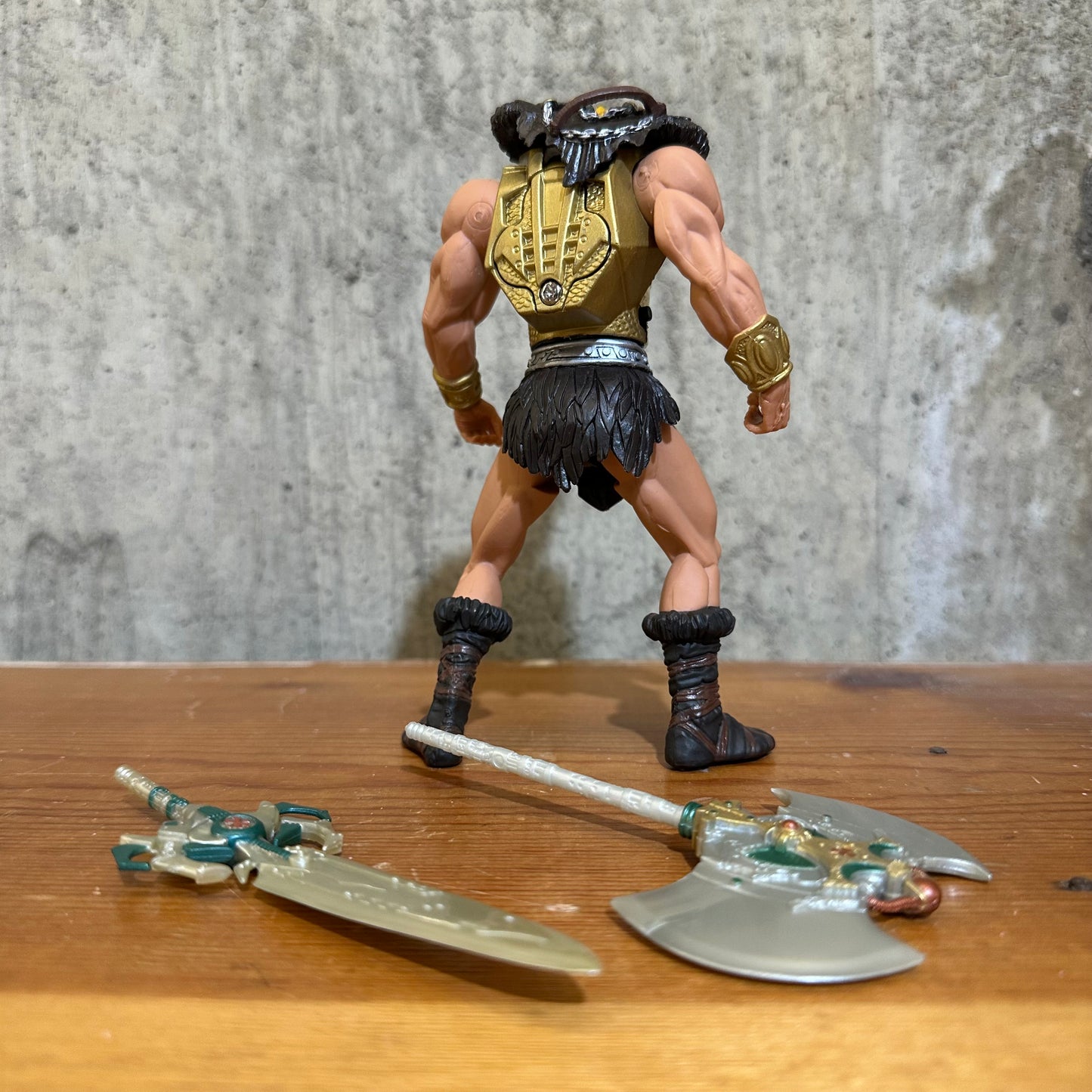 He-Man 200X Gold Talking Action Figure Toy 7” MOTU