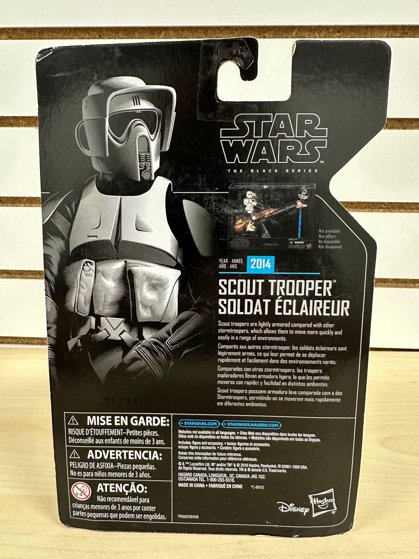 Scout Trooper Star Wars black series archive sealed 6” Action Figure