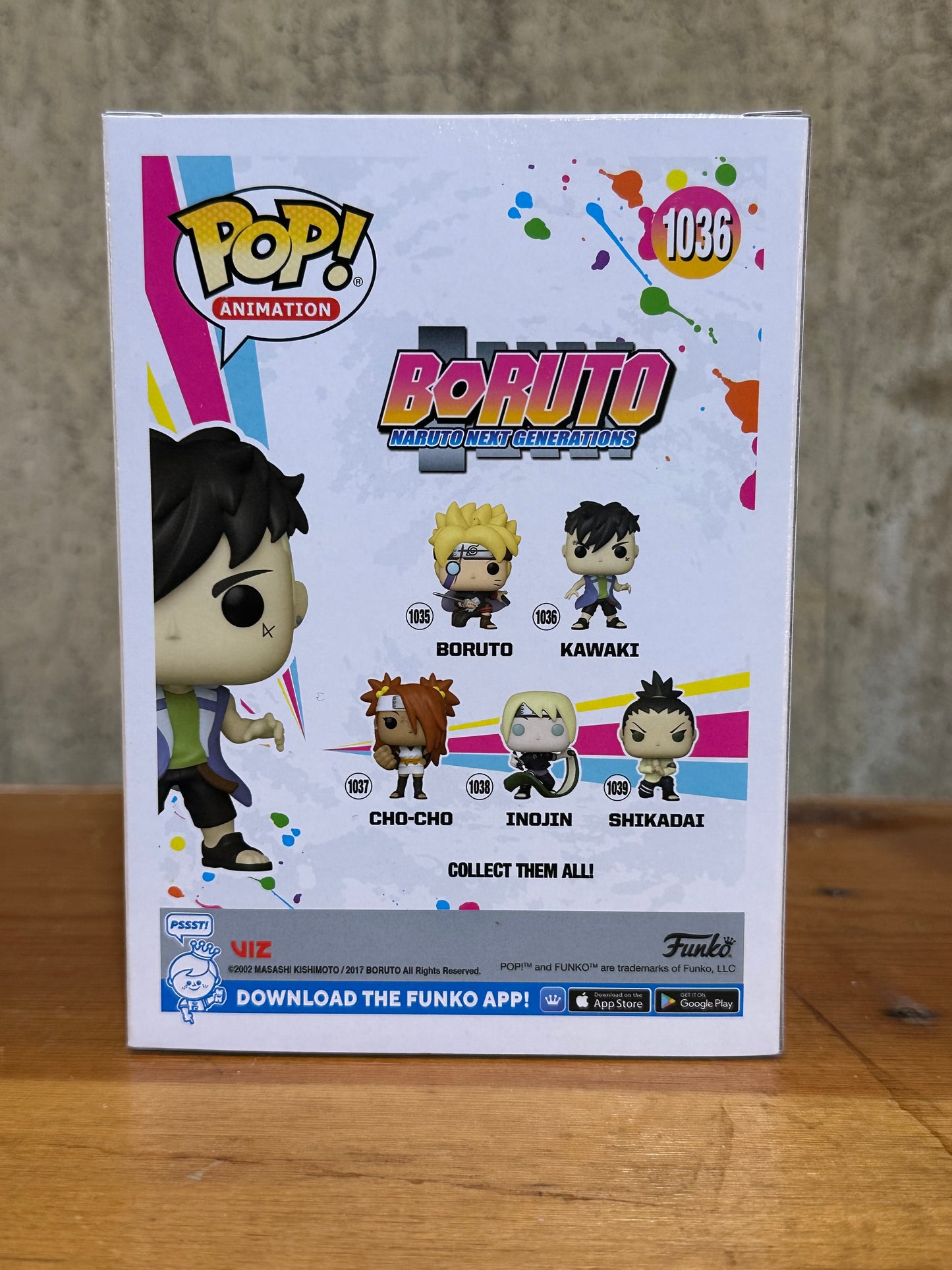 Boruto Kawaki Funko Pop 1036 Naruto