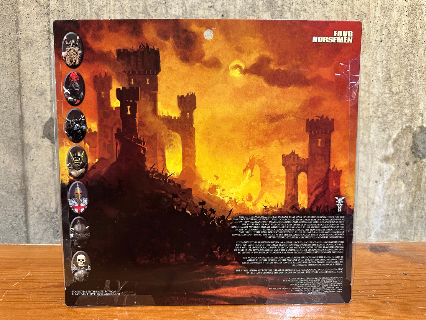 Mythic Legions Action Figure - Barbarian Builder Set- Four Horsemen Studios MIB