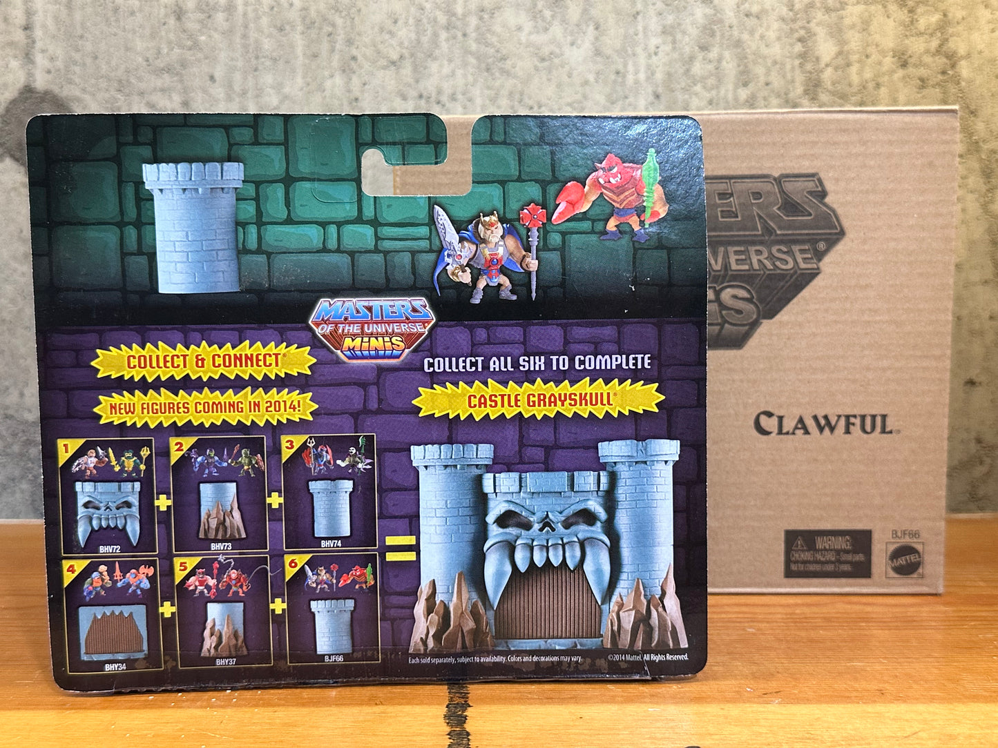 Masters of the Universe Minis King He-Man & Clawful Figure Set Matty Collector MOTU