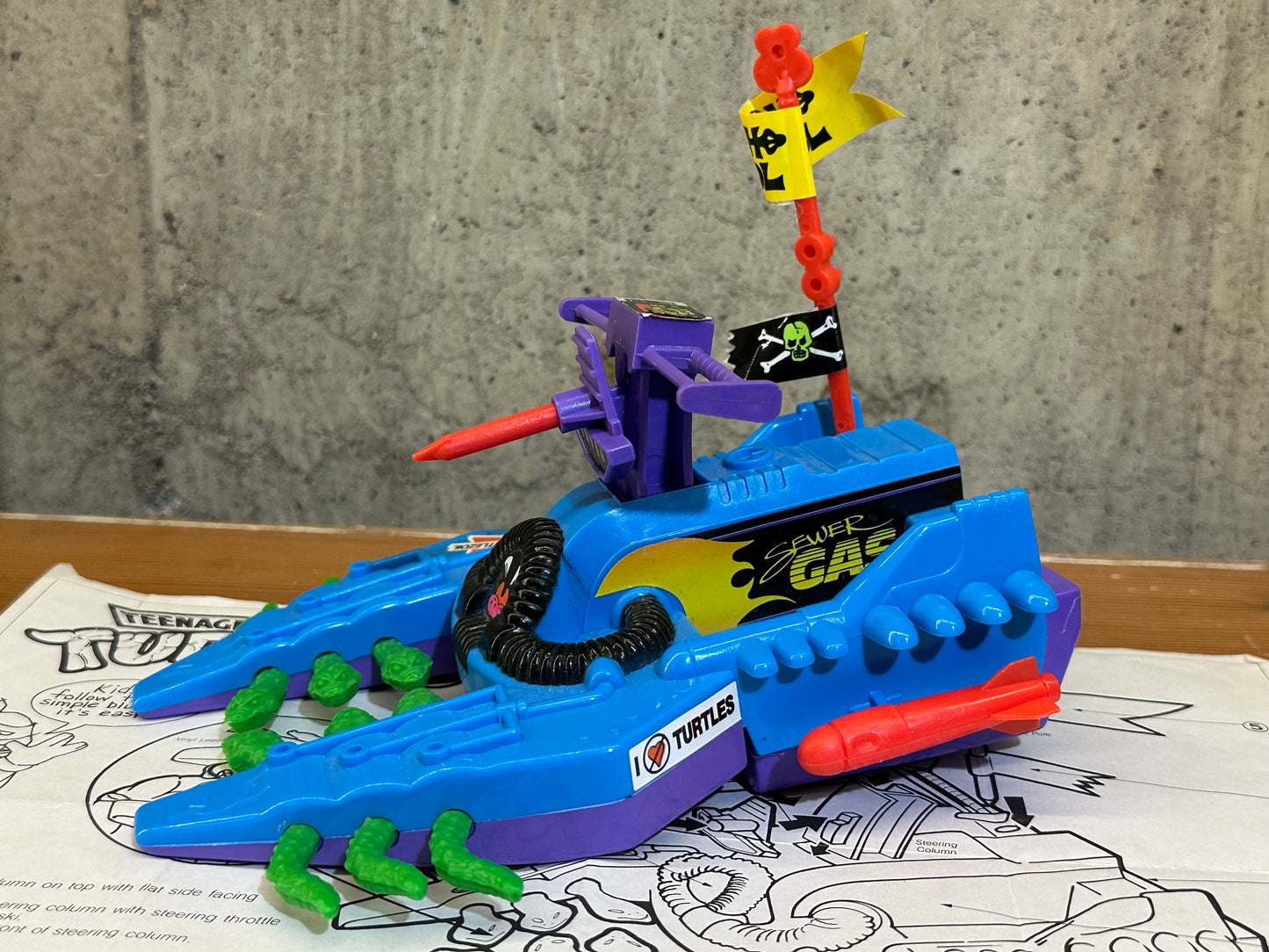 Footski TMNT Complete Ninja Turtles Villain Vehicle