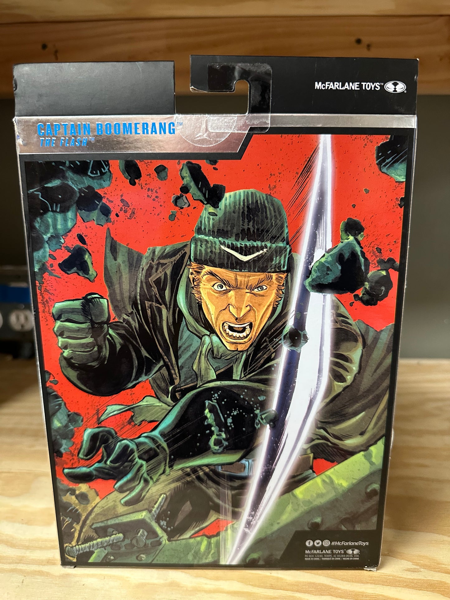 DC Comics Captain Boomerang Multiverse Action Figure Toy McFarlane Collector Edition