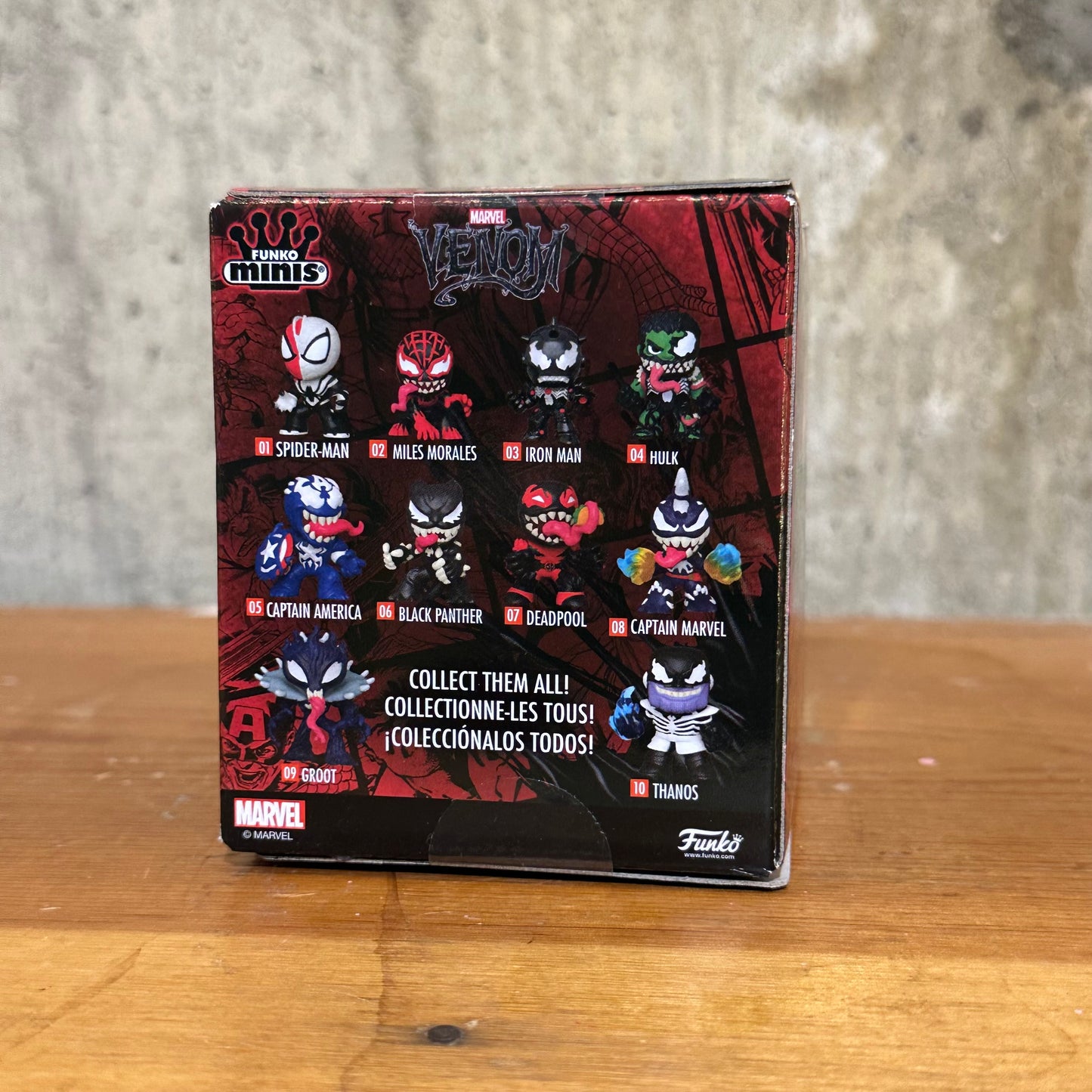 Hulk #04 FUNKO Minis MARVEL Venom Bobble-Head Figure SEALED