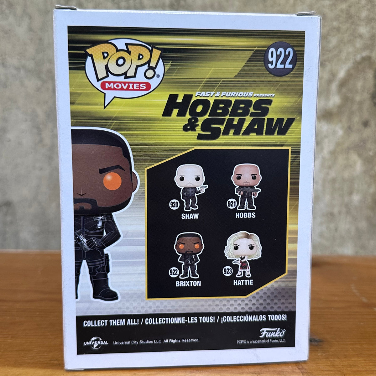 Brixton Funko Pop! Movies - Fast and Furious Hobbs and Shaw