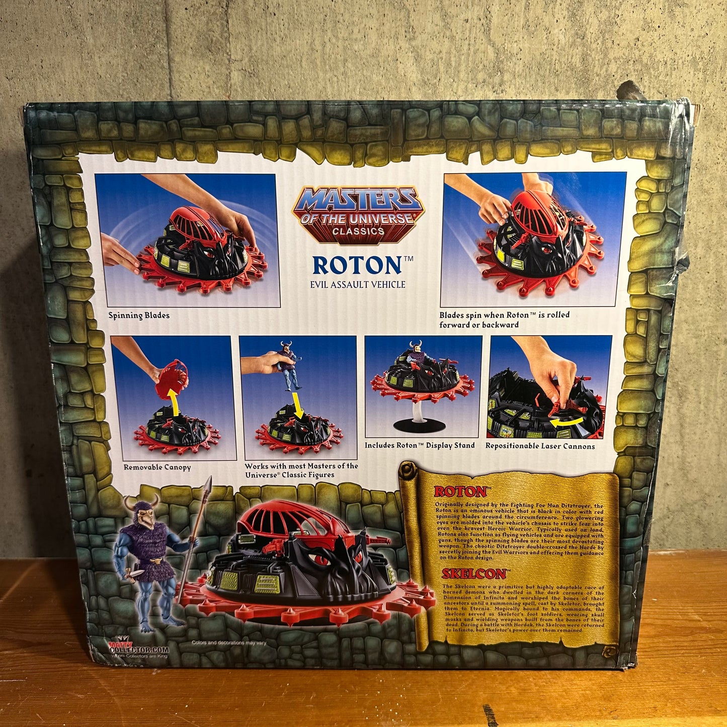 Roton MOTUC MOTU Unused Vehicle No Figure He-man Action Figure Toy