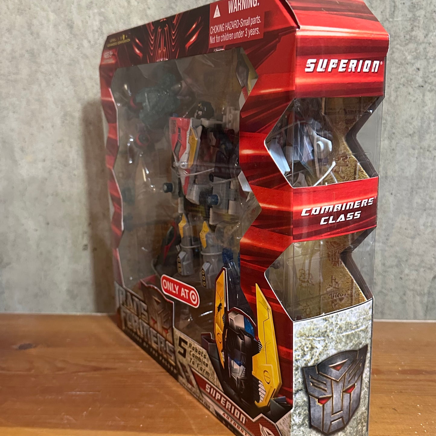 Superion Transformers Movie ROTF Sealed Combiner Target Exclusive Autobots