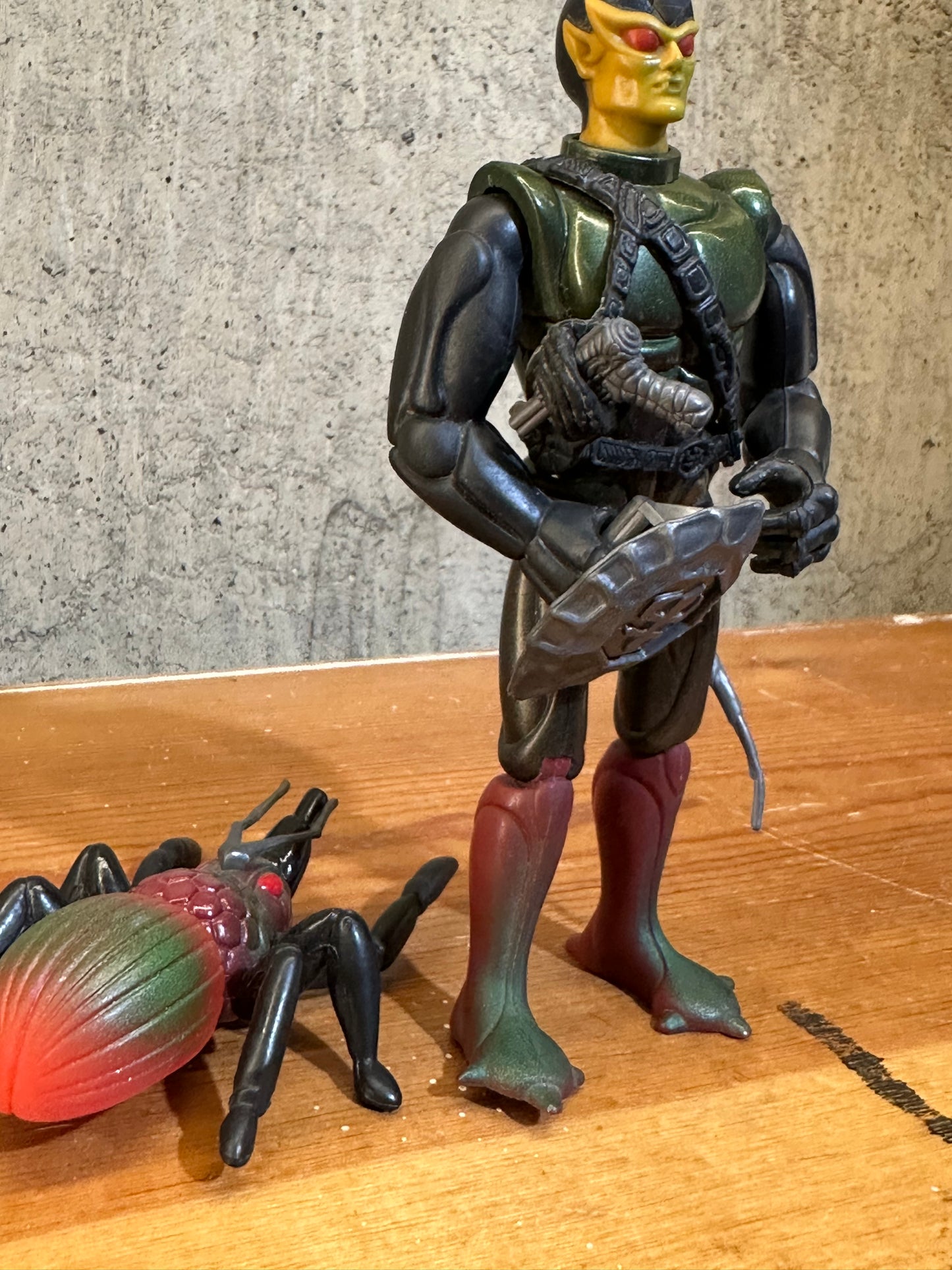 Sectaurs Skito & Toxcid complete Vintage 80’s Action Figure Toy