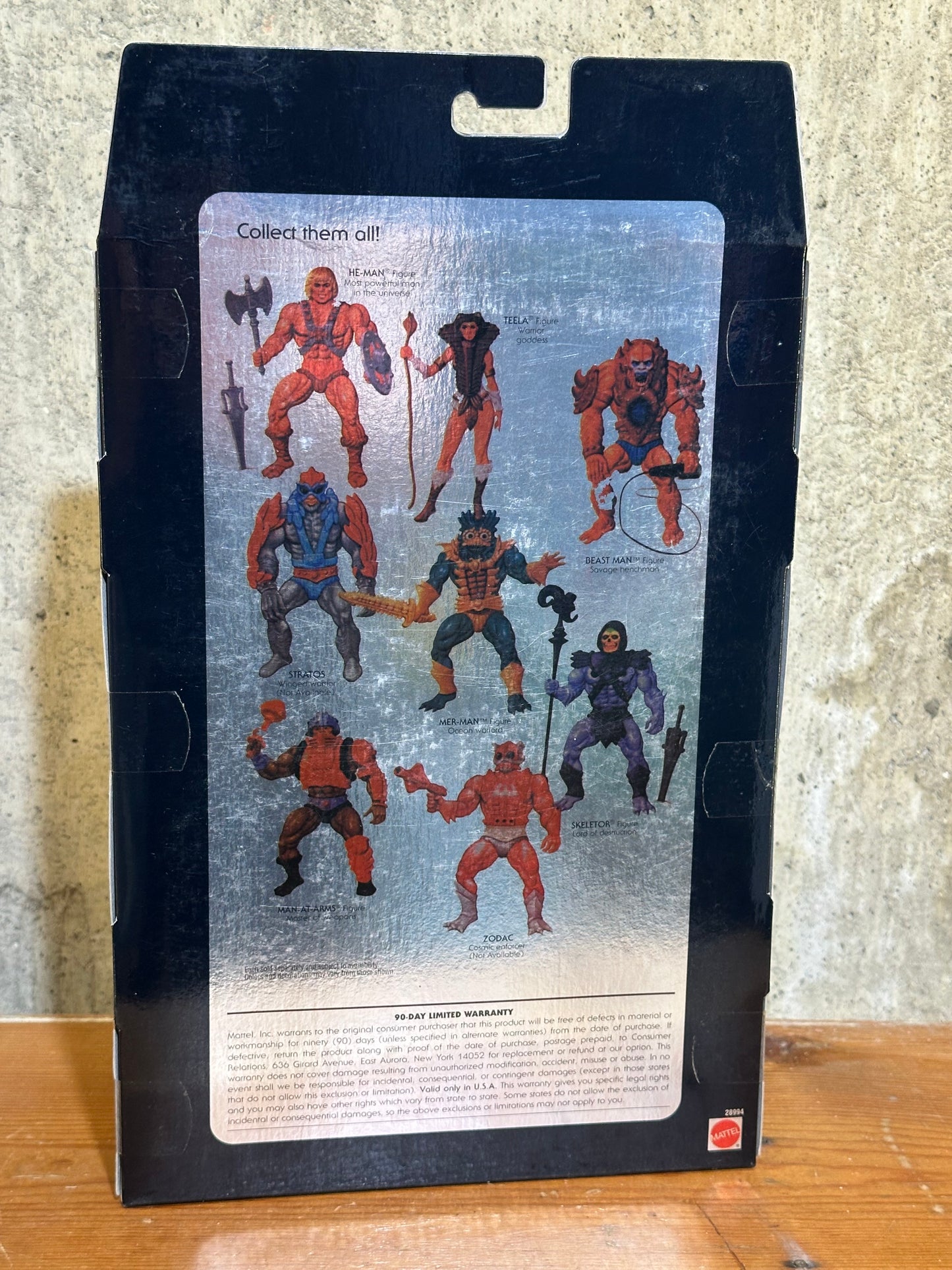 Beast Man MOTU Commemorative Sealer He-Man Action Figure Toy