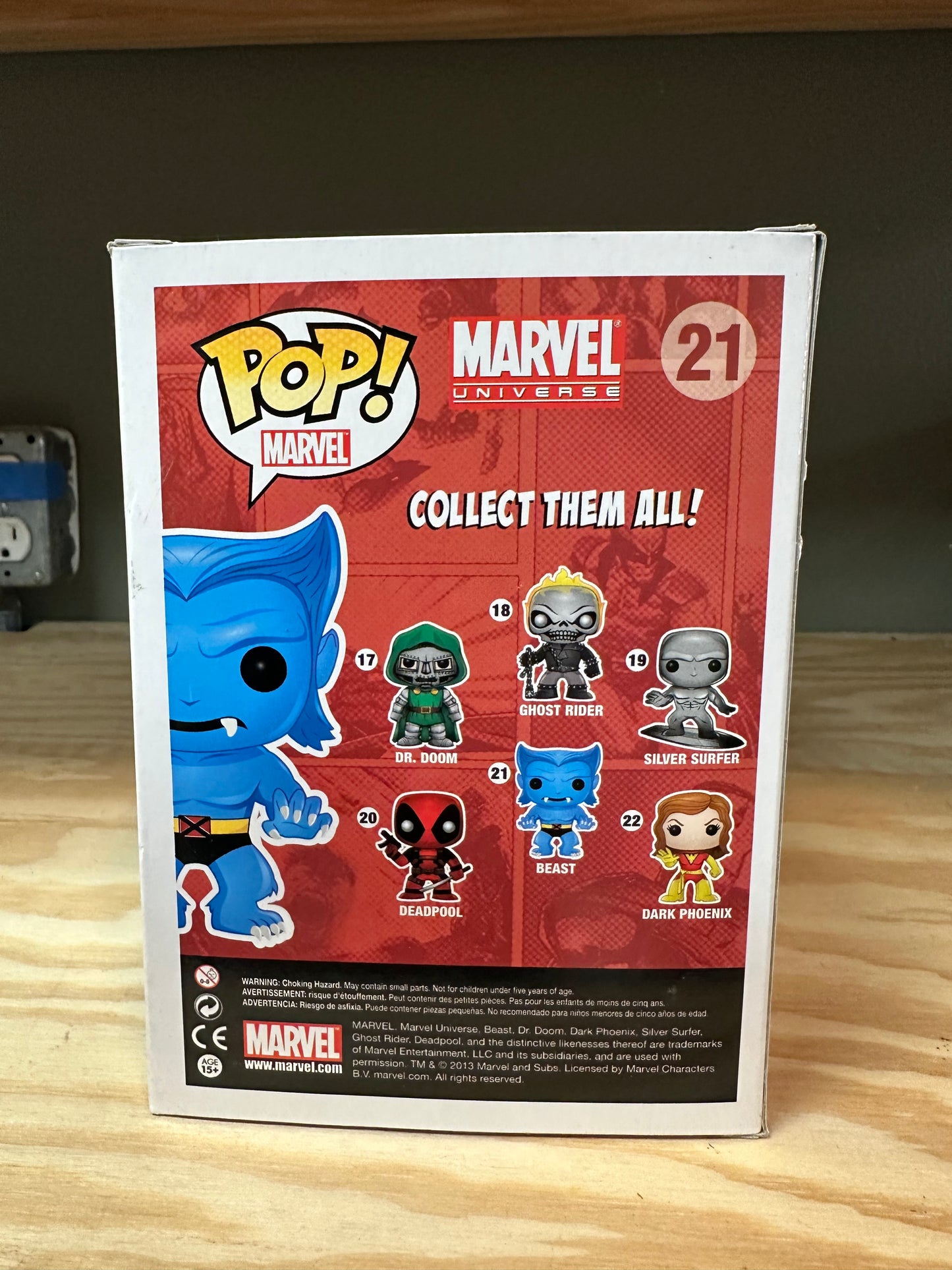 Beast Marvel X-Men Funko Pop Vinyl Figure