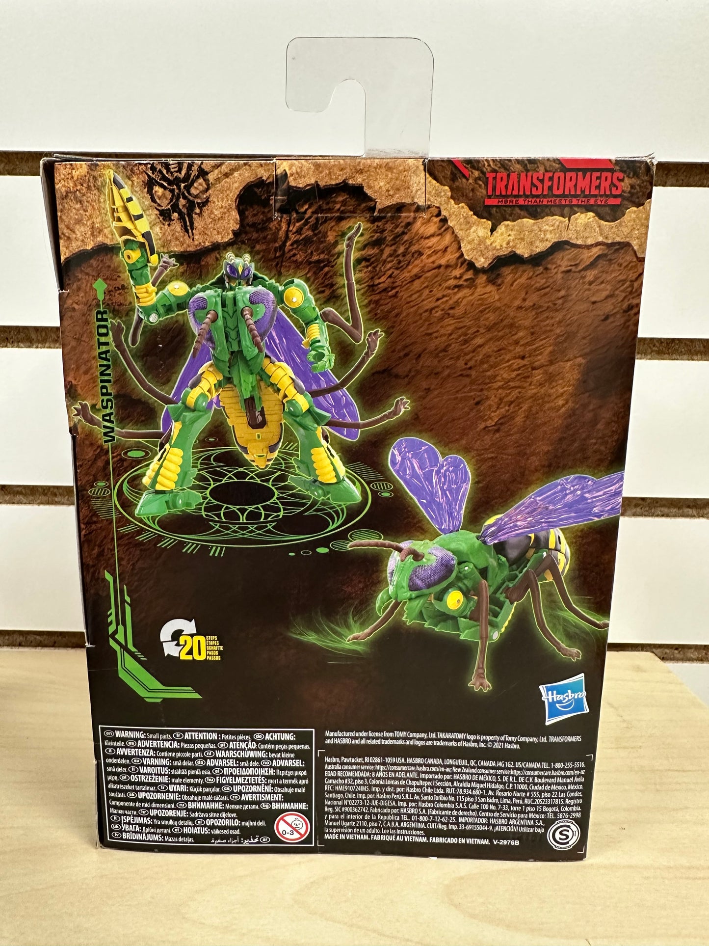 Waspinator Transformers WFC Sealed Action Figure Toy