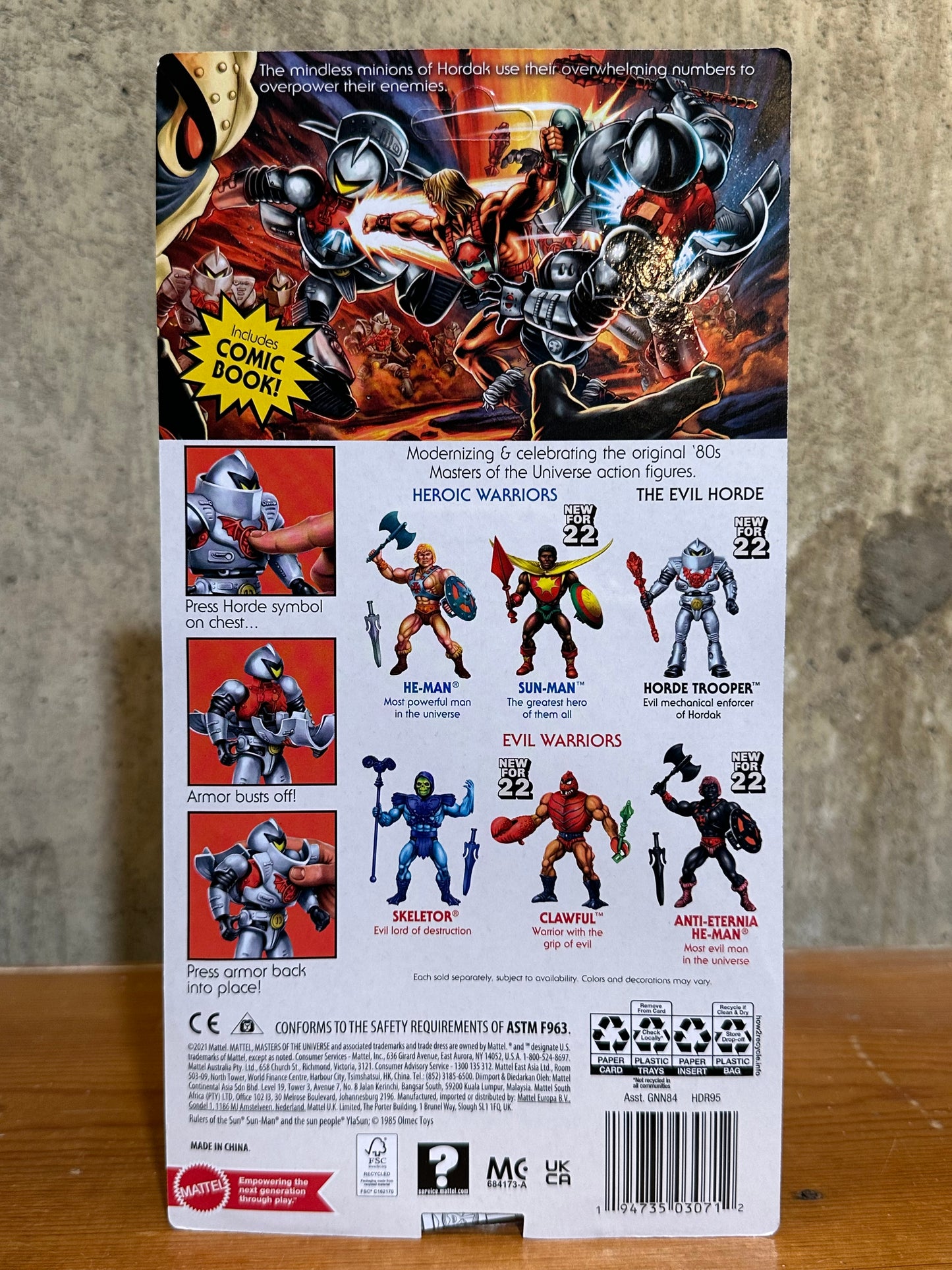 Horde Trooper Masters Of The Universe Origins Action Figure 2021 Mattel NEW