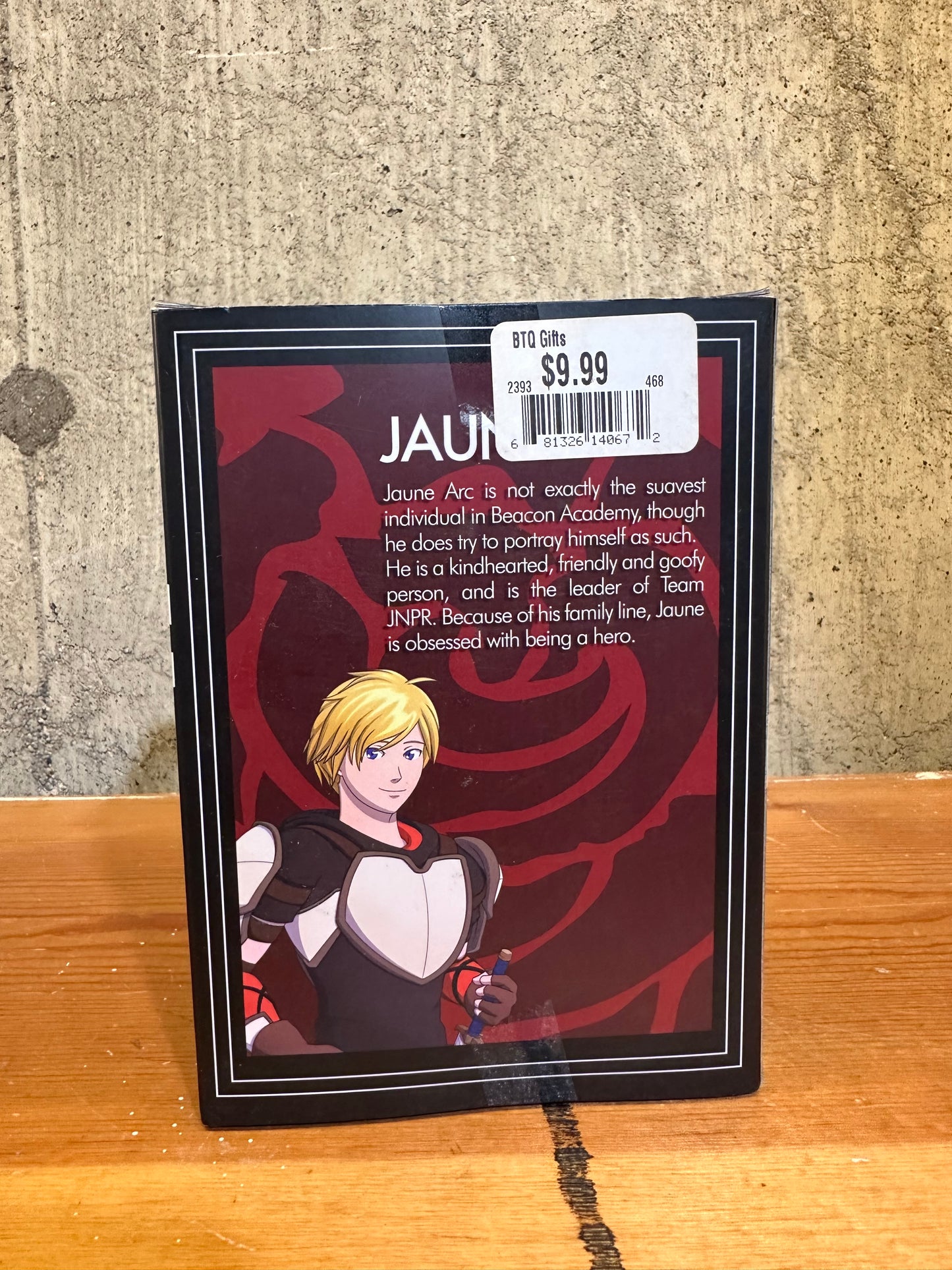 RWBY Jaune Arc Jazwares Figure 2017 Brand New