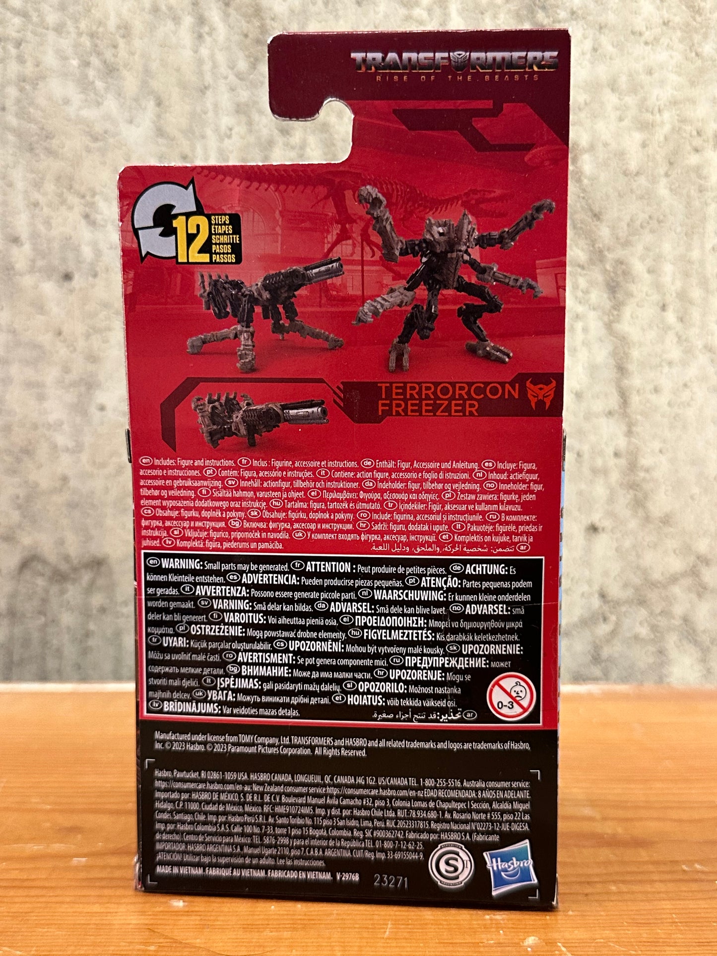 Terrorcon Freezer Studio Series Core Class Transformer Sealed
