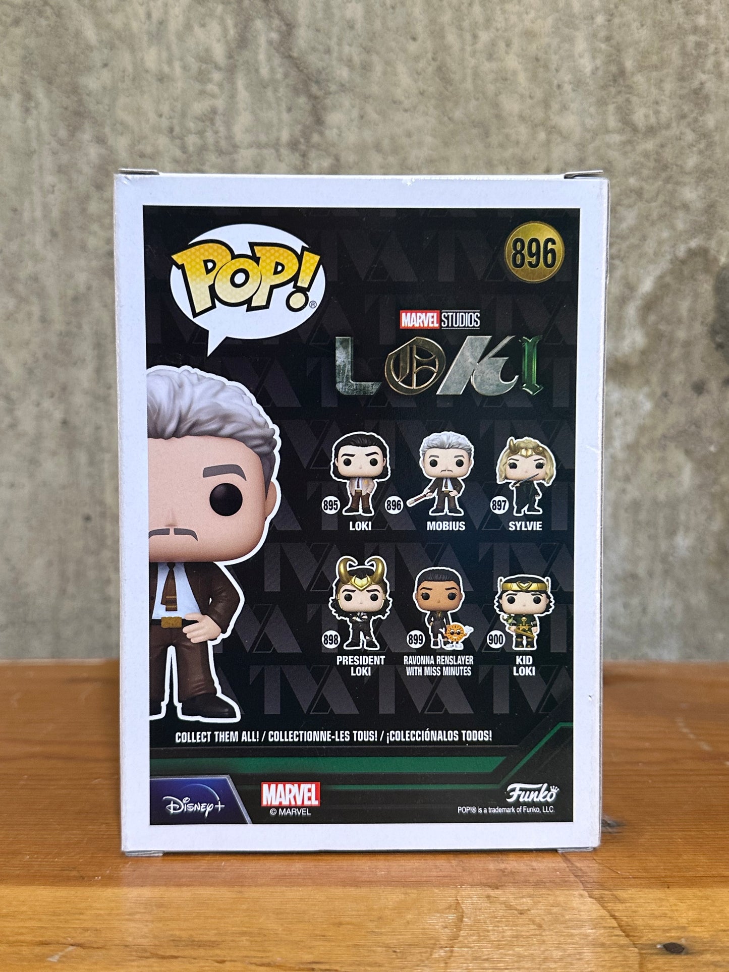 Möbius Loki Marvel Funko Pop 896