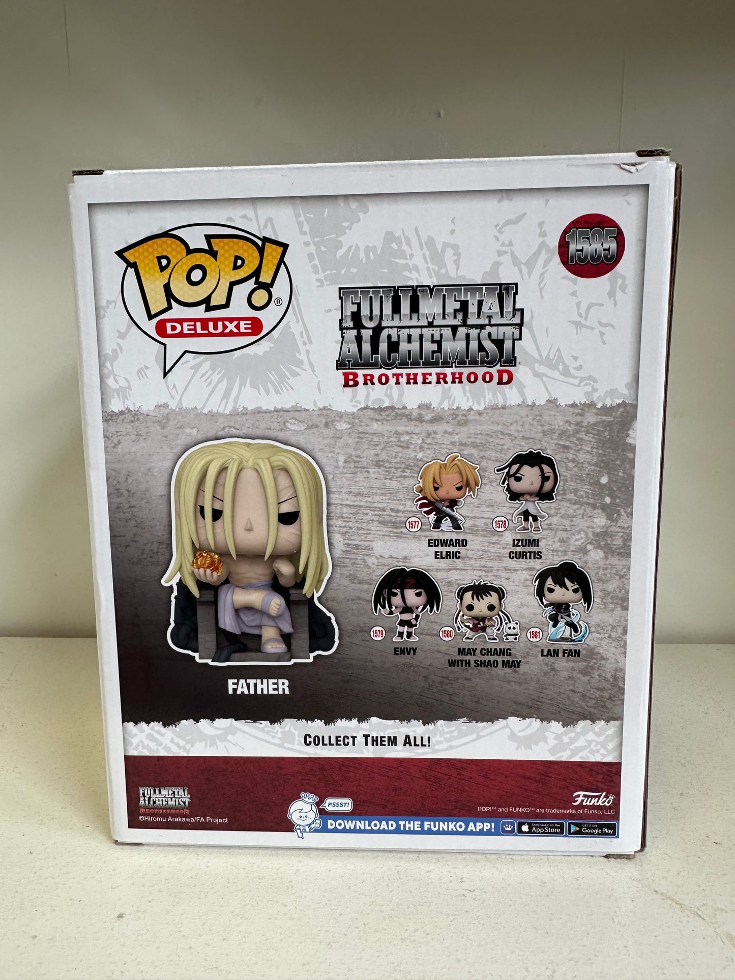 Father Full Metal Alchemist Brotherhood Funko Pop