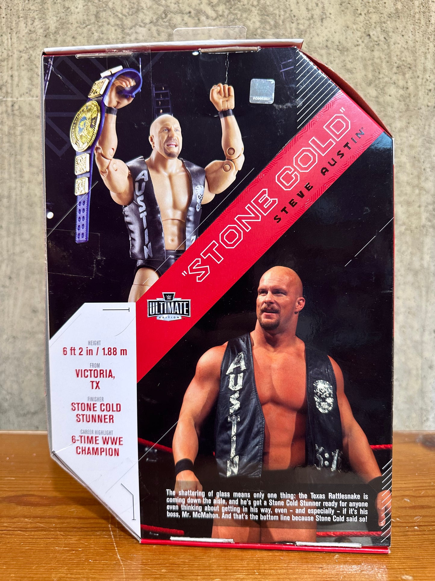 Stone Cold Steve Austin WWE Mattel Elite Ultimate Edition 9 Sealed WWF Wrestling