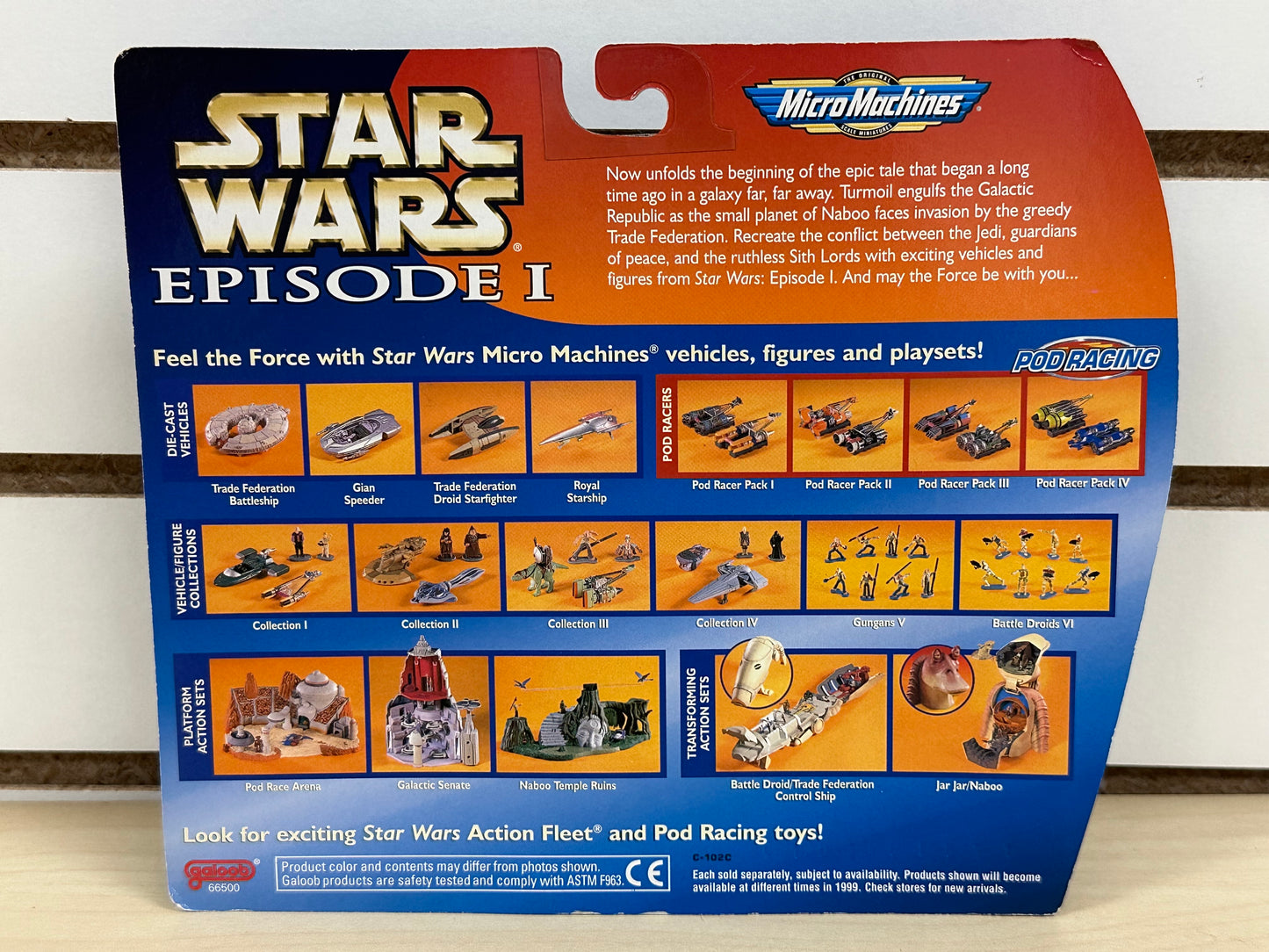 Micro Machines Star Wars episode I Collection I