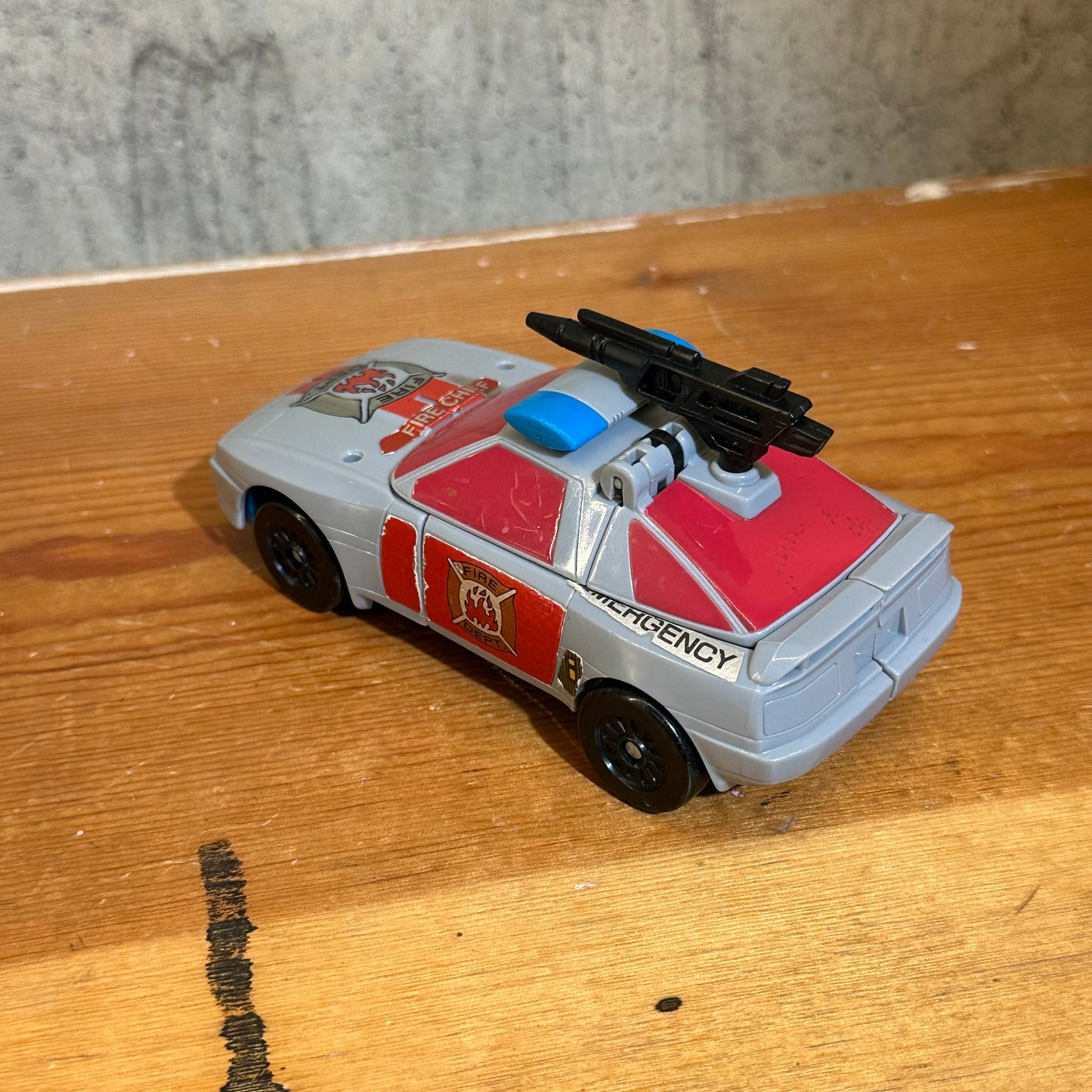 Siren G1 Transformers Incomplete Action Figure Toy 1988