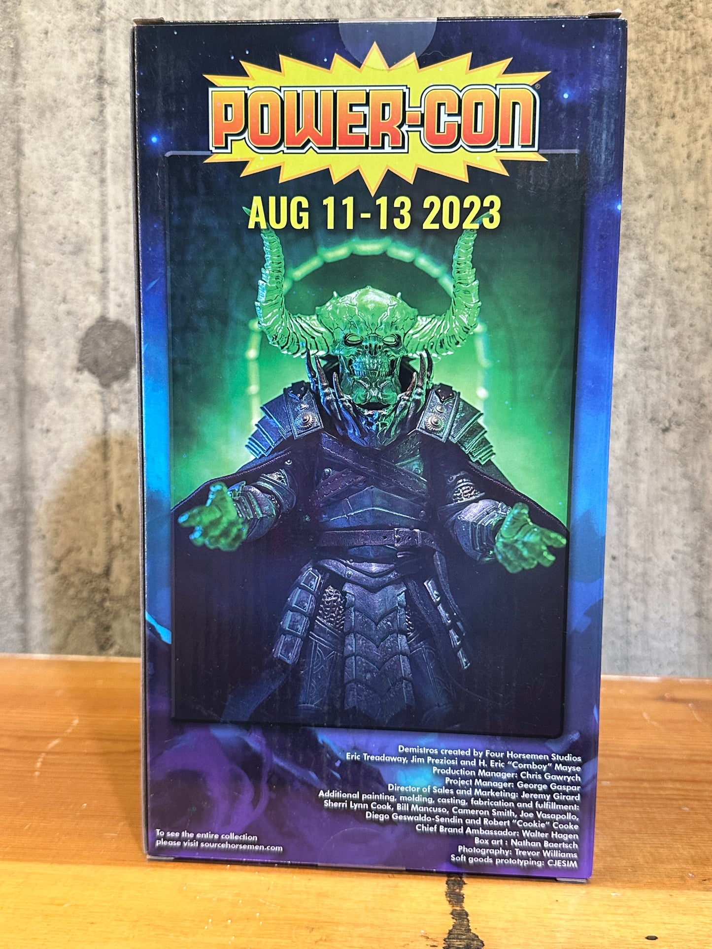 Demistros Mythic Legions Four Horseman Power Con 2023 Exclusive Brand new
