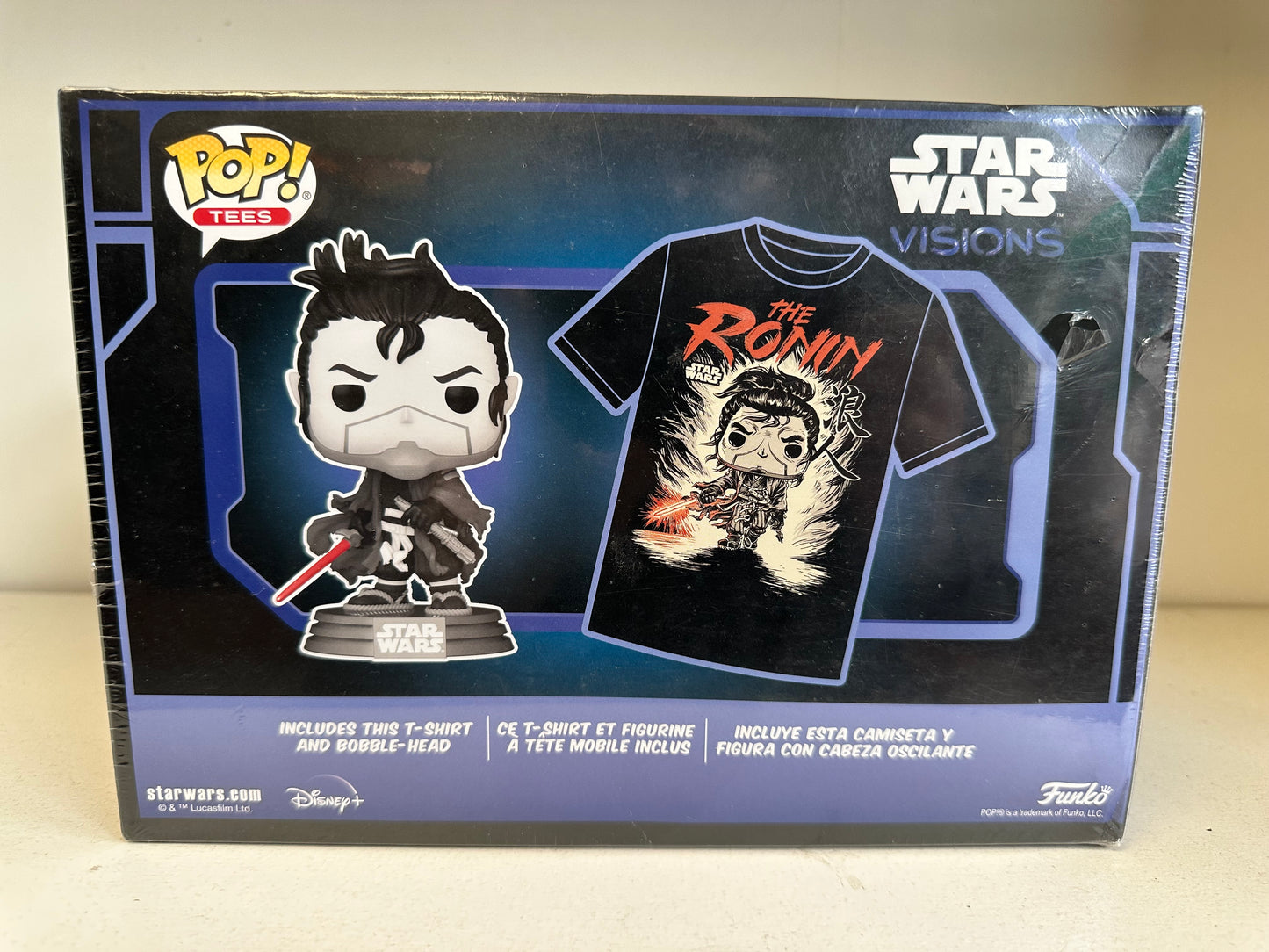 The Ronin Star Wars Visions Funko Pop T-Shirt Target Exclusive