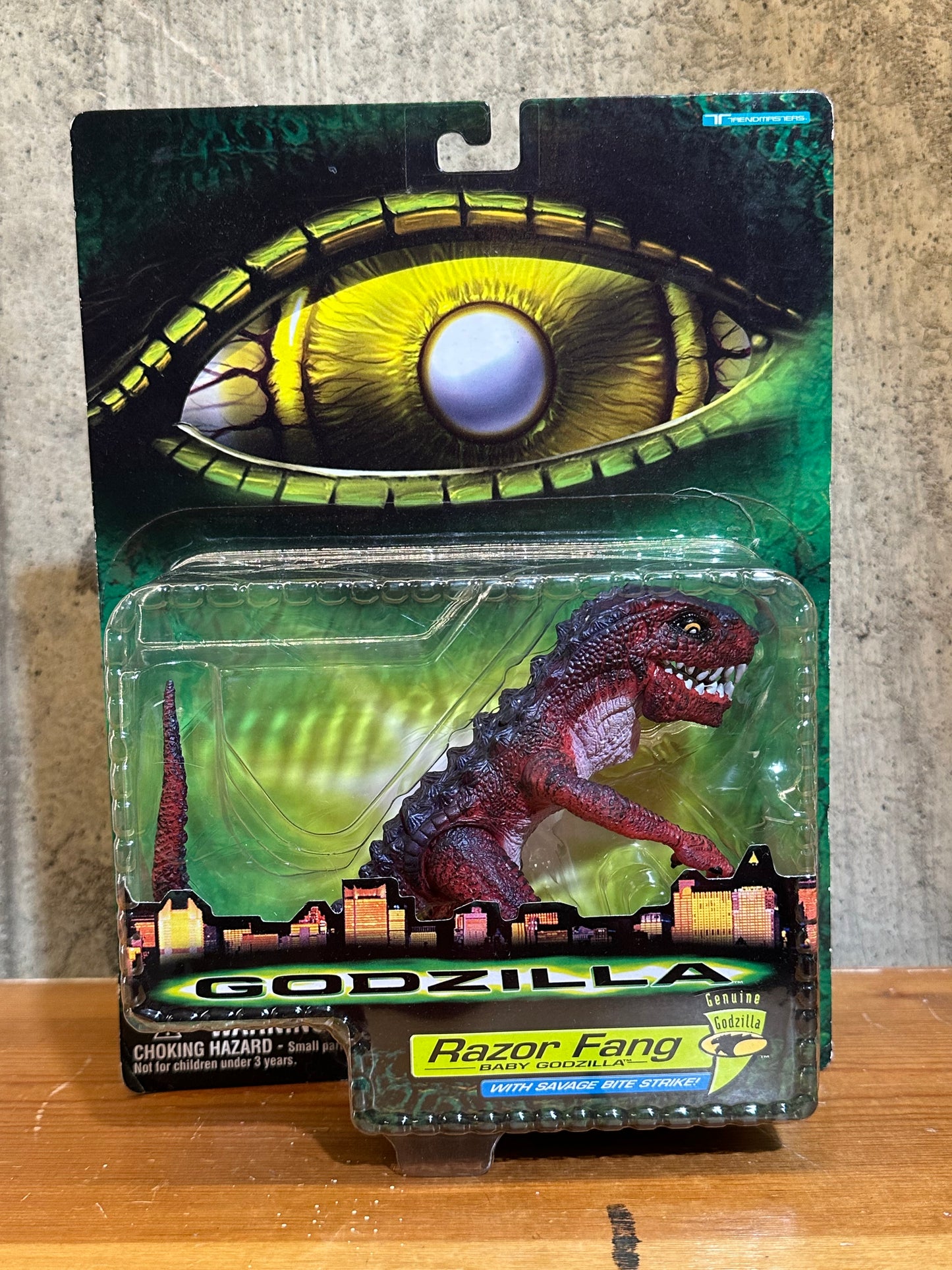 Razor Fang Baby Godzilla Movie Sealed Trendmasters Action Figure Toy