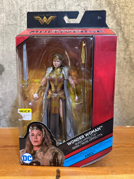 Queen Hippolyta Wonder Woman Movie Sealed Action Figure Toy Ares Wave DC Comics