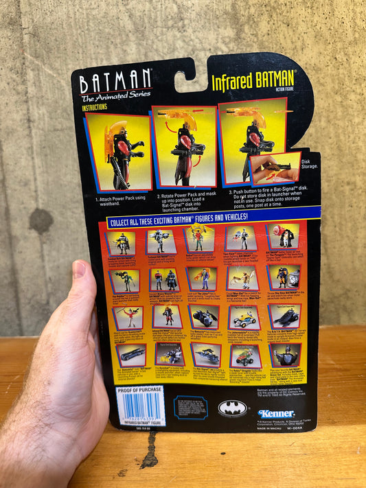 Infrared Batman the Animated Series DC Comics Kenner Action Figure Toy MOC 1993