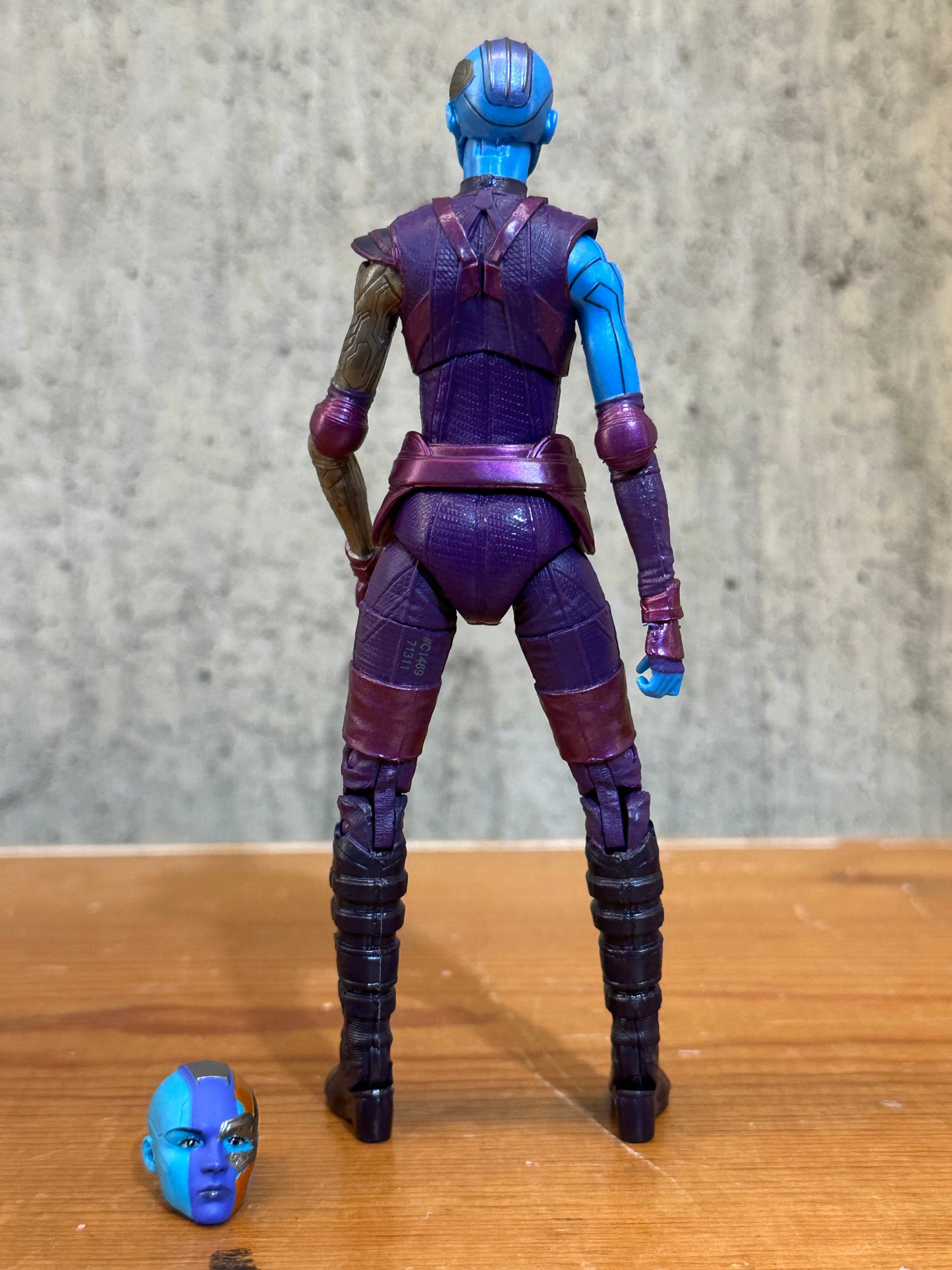 Nebula Marvel Legends incomplete 6” Action Figure Toy