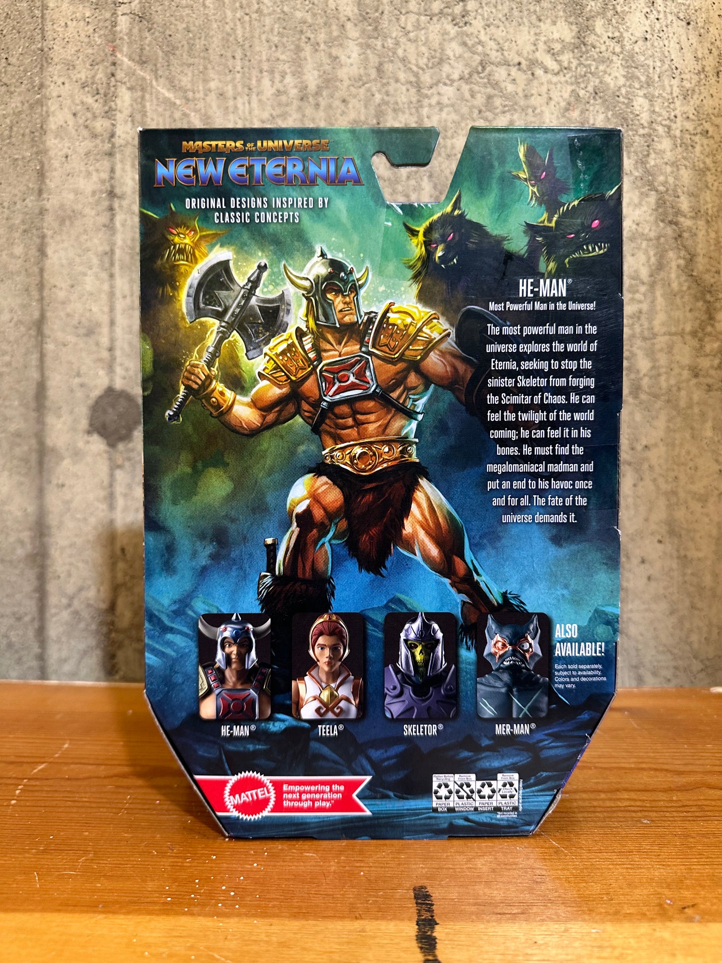 Masters of the Universe New Eternia He-Man Action Figure – Mattel 2022 MOTU