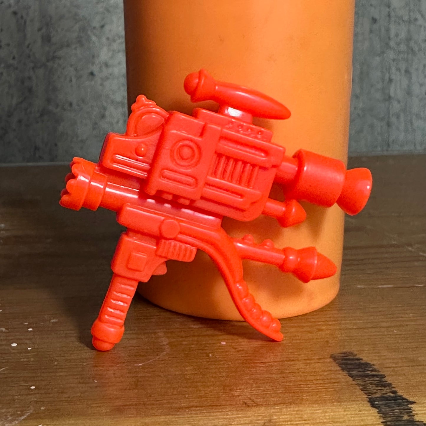 Robotic Bebop Vintage TMNT Part  Laser/Luger Flamethrower Combo Piece Orange Piece
