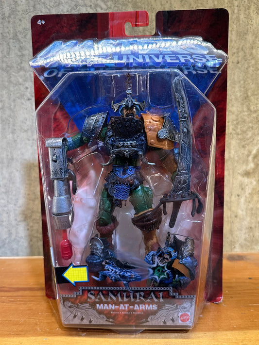 Samurai Man-At-Arms MOC MOTU 200X Sealed Action Figure Toy