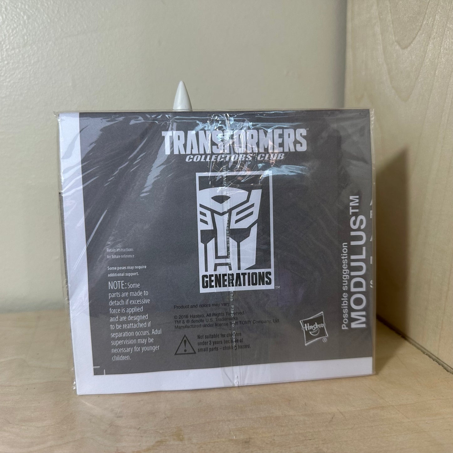 Transformer’s Collector’s Club Starscream Mail Away Brand New