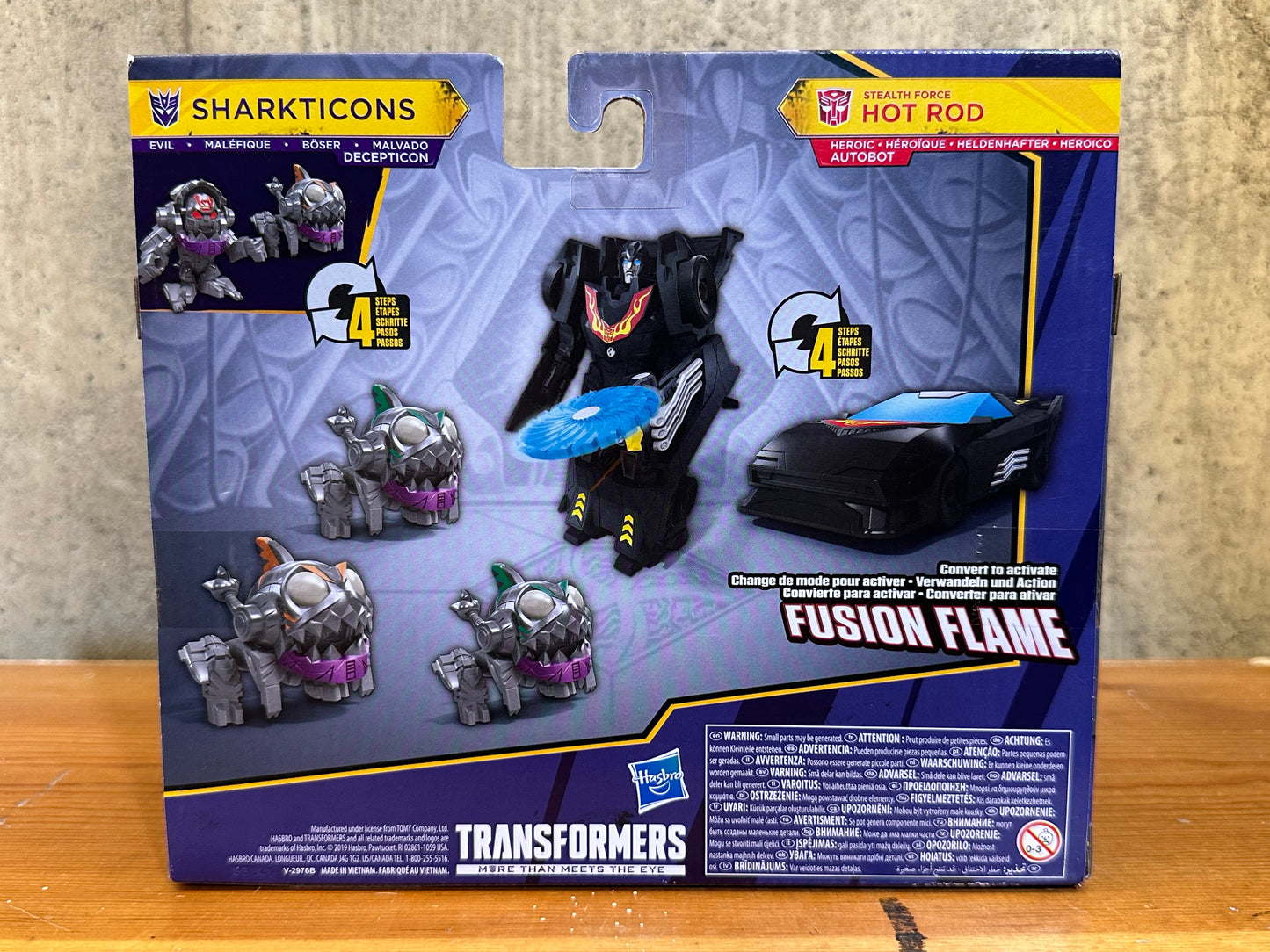 Transformers Cyberverse Battle For Cybertron Sharkticons Attack Fusion Flame